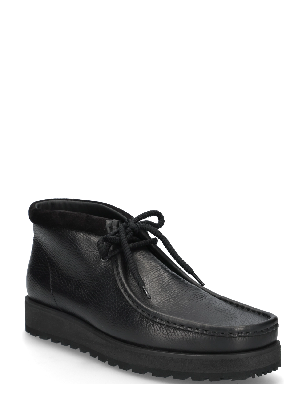 Clarks Originals Wallabee Scout G - Campaign - BLACK LEATHER / black