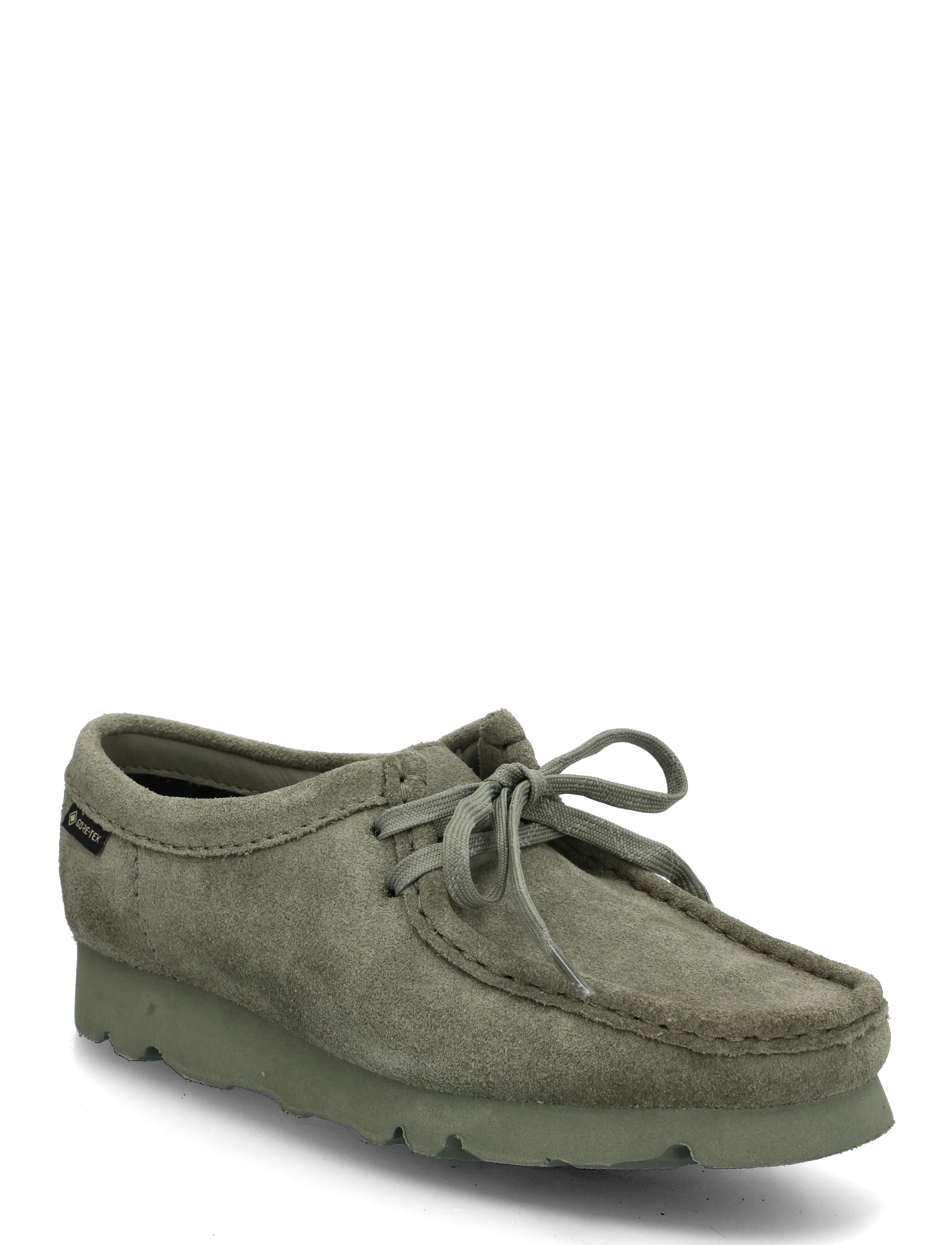 Clarks Originals Wallabee.GTX D - Jalanõud - KHAKI/GREEN SDE / khaki/green