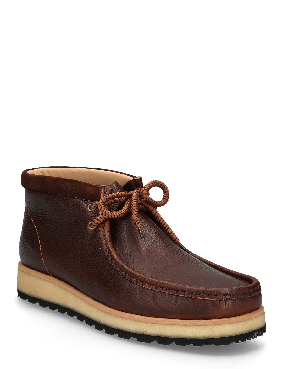Clarks Originals - Wallabee Scout G - chukka-saapad - dark tan lea - 0