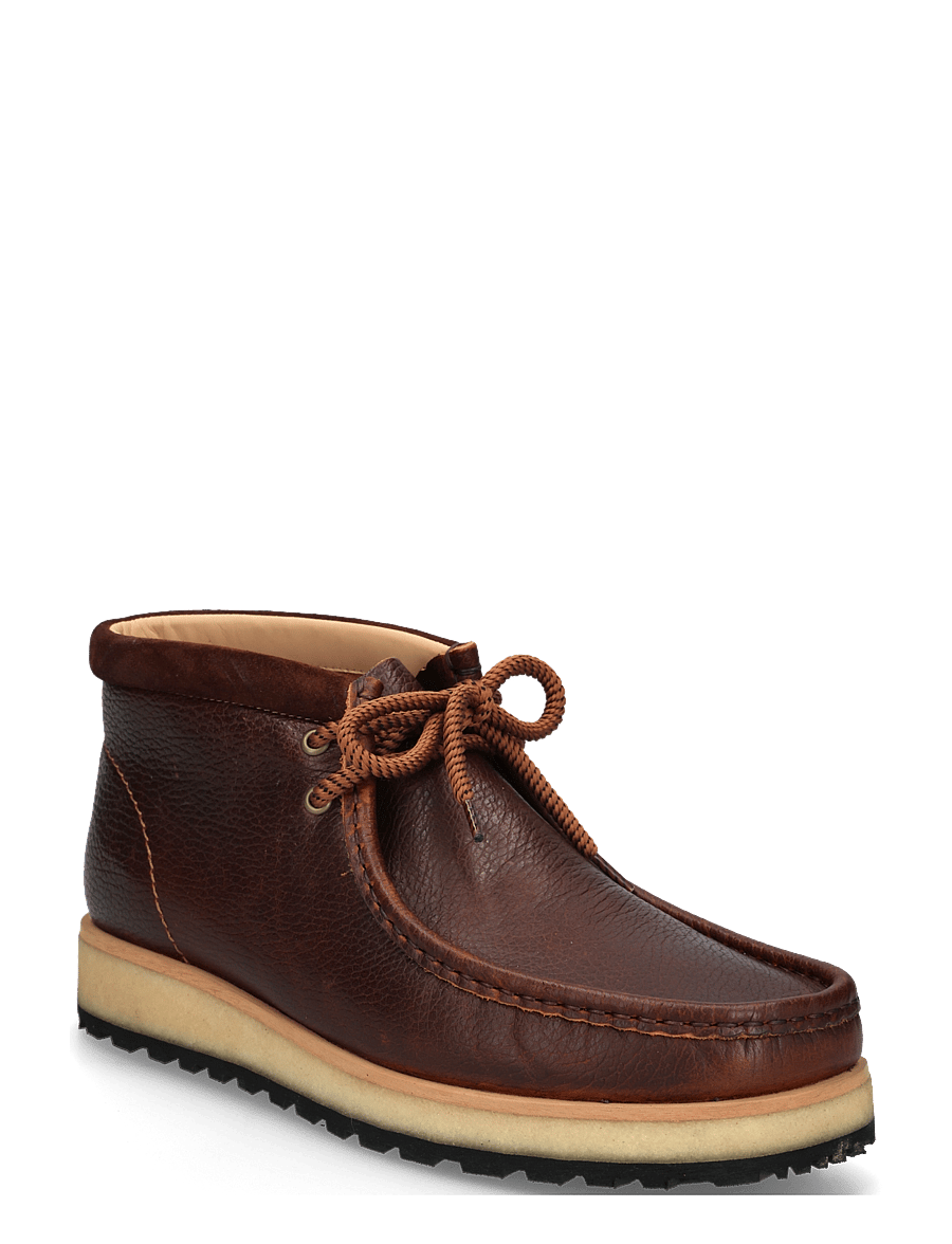 Clarks Originals - Wallabee Scout G - dark tan lea - 0