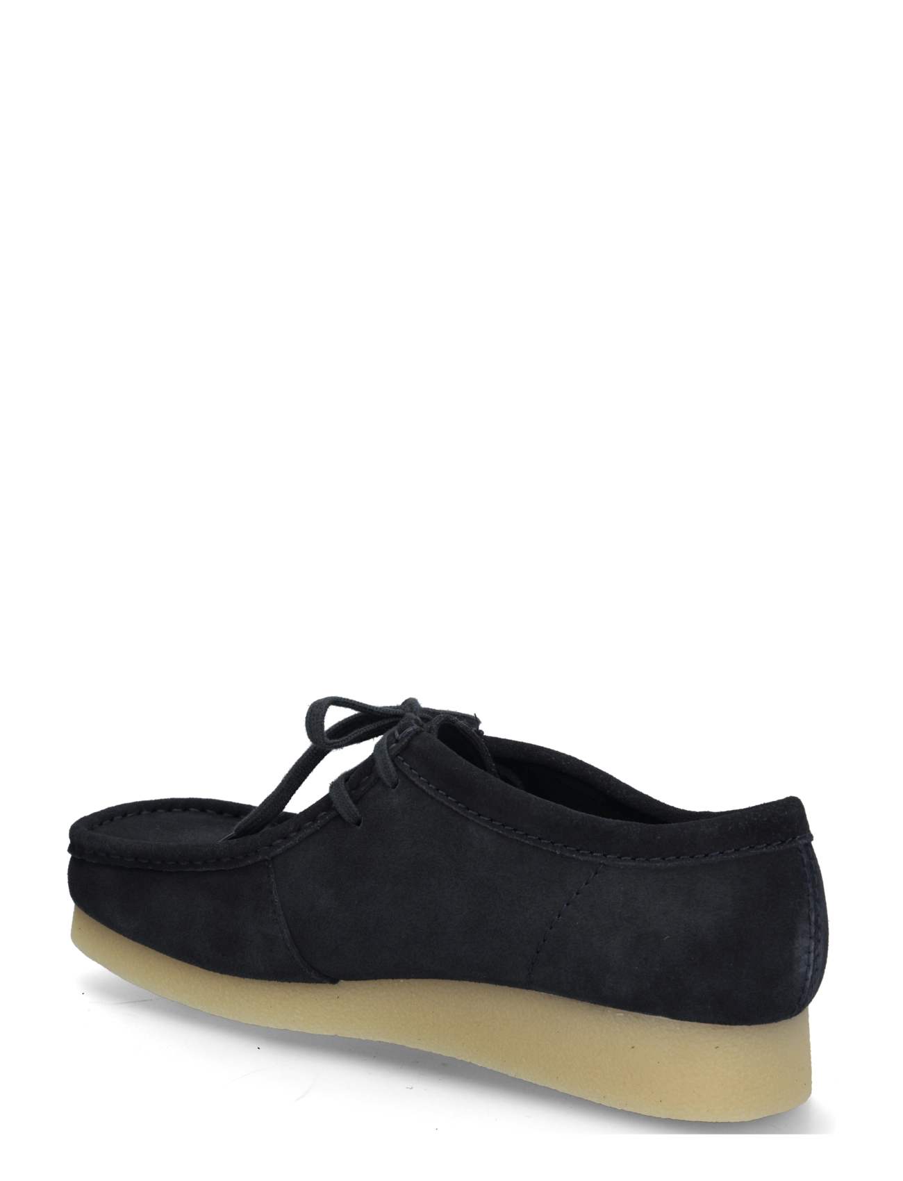 Clarks Originals - WallabeeEVO G - „derby“ stiliaus batai - navy suede - 1