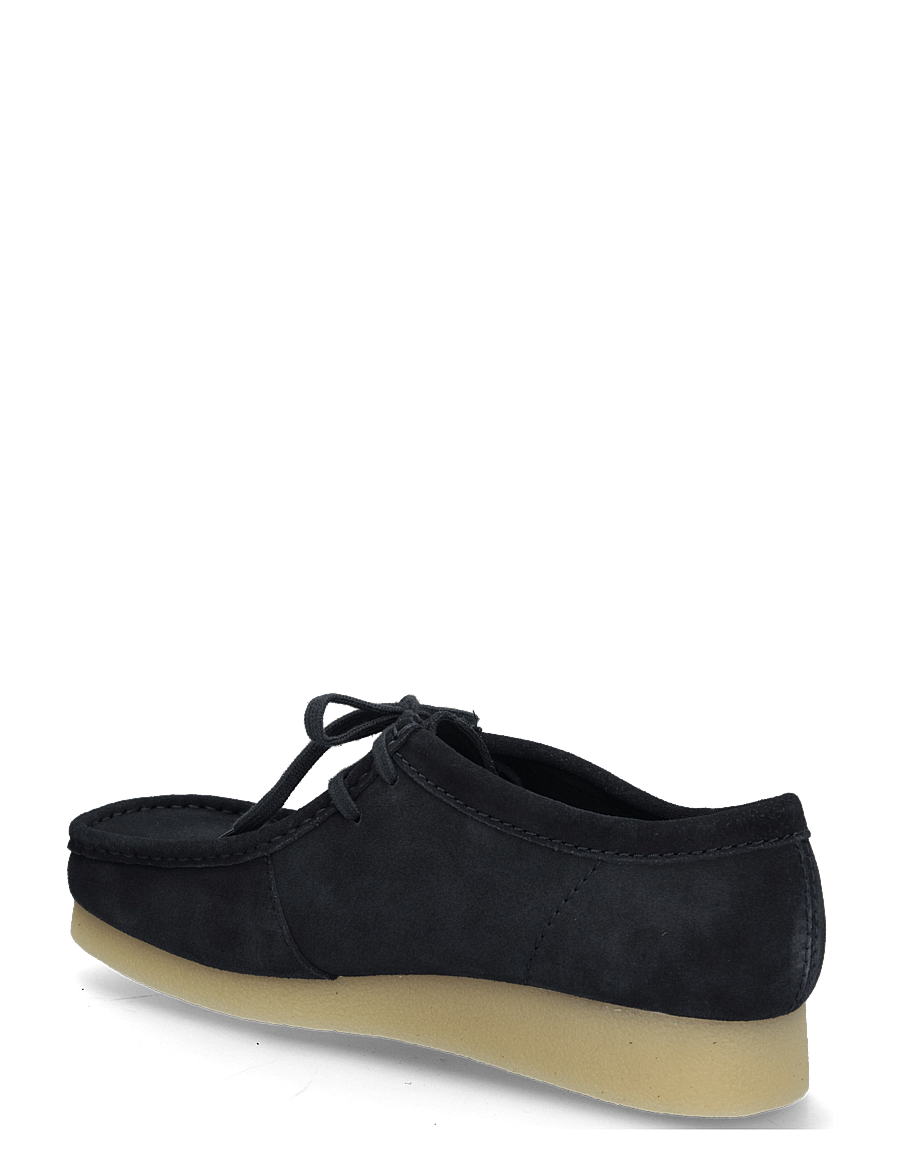 Clarks Originals - WallabeeEVO G - „derby“ stiliaus batai - navy suede - 1