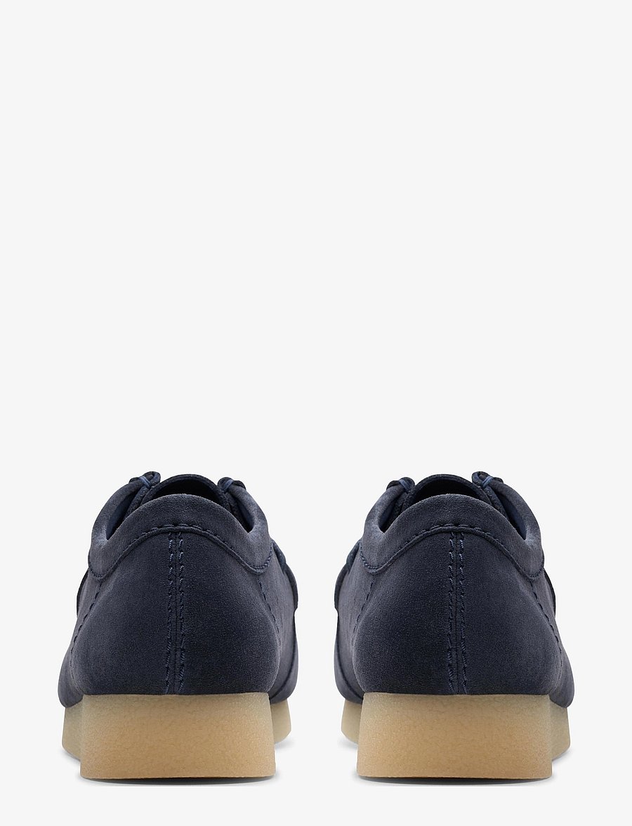 Clarks Originals - WallabeeEVO G - derby shoes - navy suede - 3