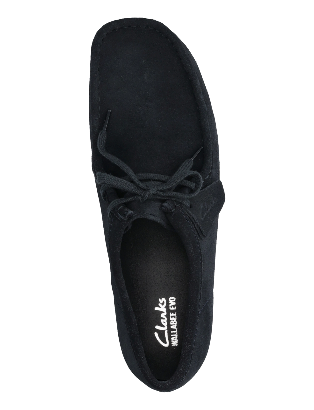 Clarks Originals - WallabeeEVO G - „derby“ stiliaus batai - navy suede - 3