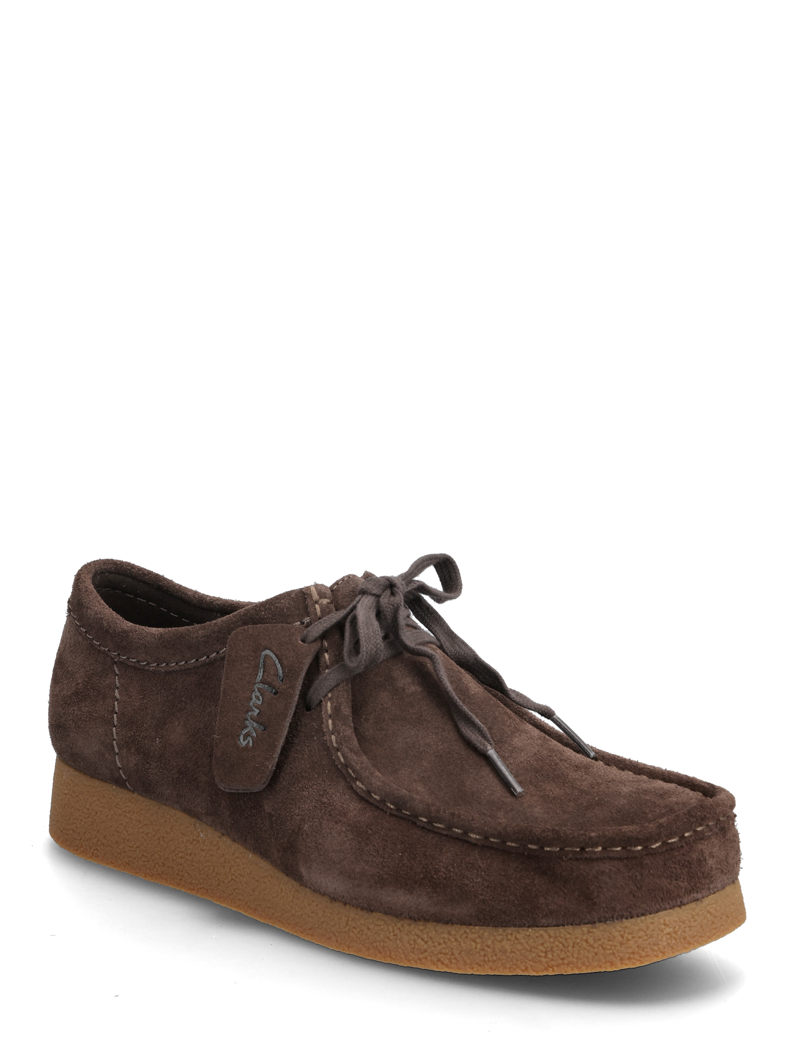 Clarks Originals WallabeeEVO G - Finskor - DARK BROWN SUEDE / brown
