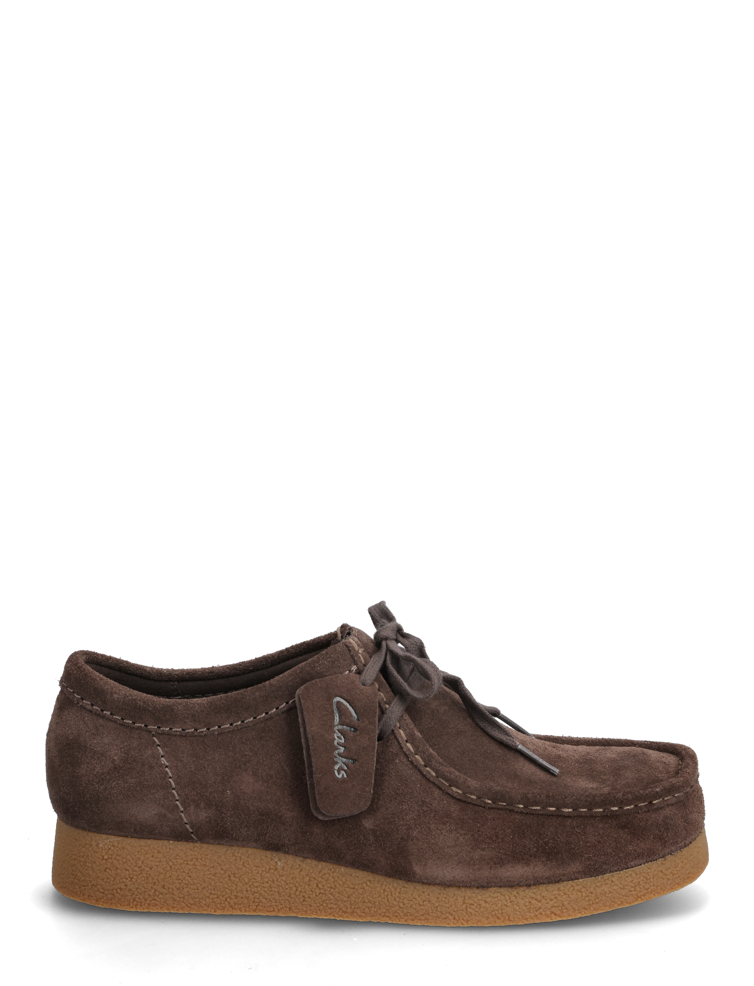 Clarks Originals - WallabeeEVO G - dark brown suede - 1