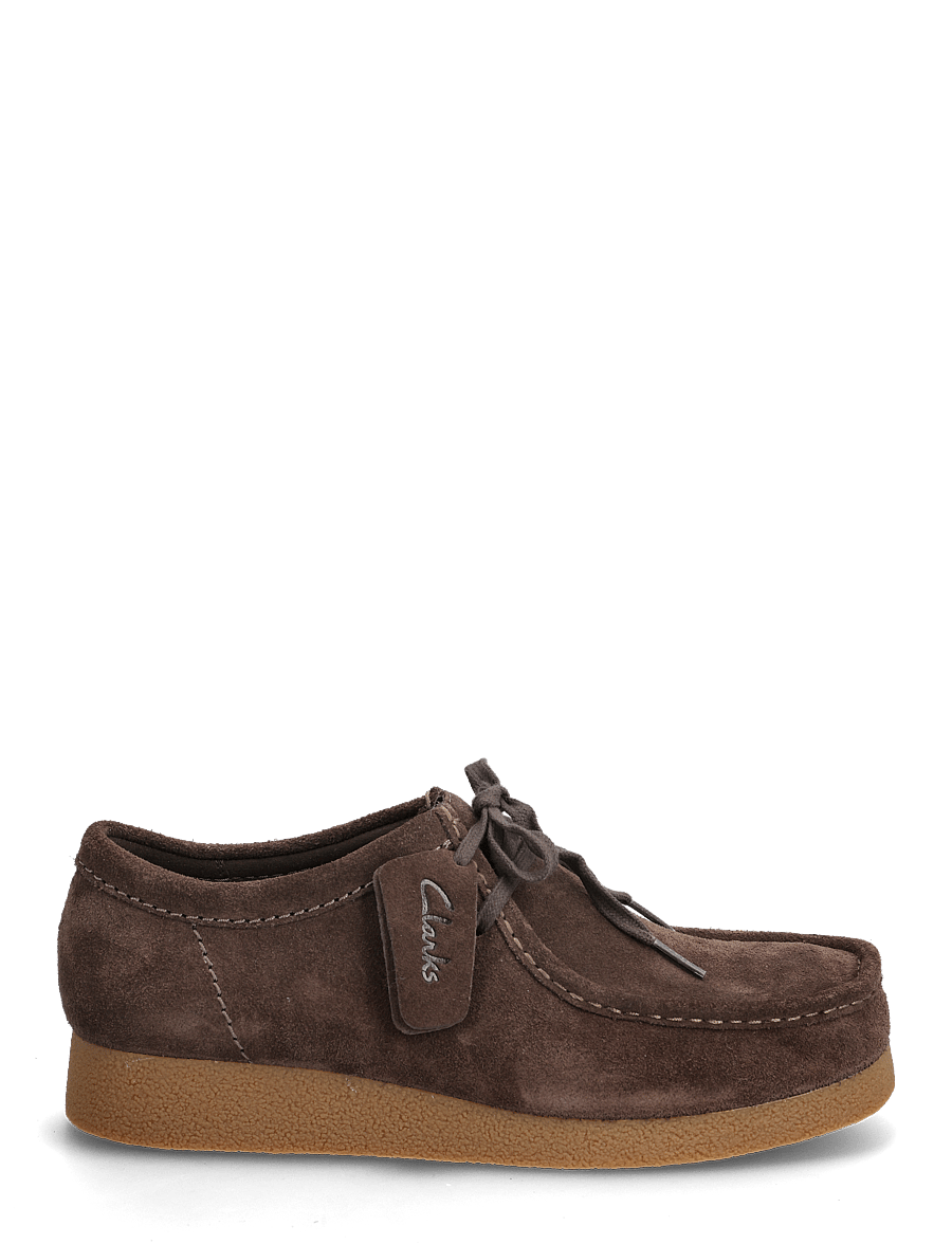 Clarks Originals - WallabeeEVO G - shoppa efter tillfälle - dark brown suede - 1