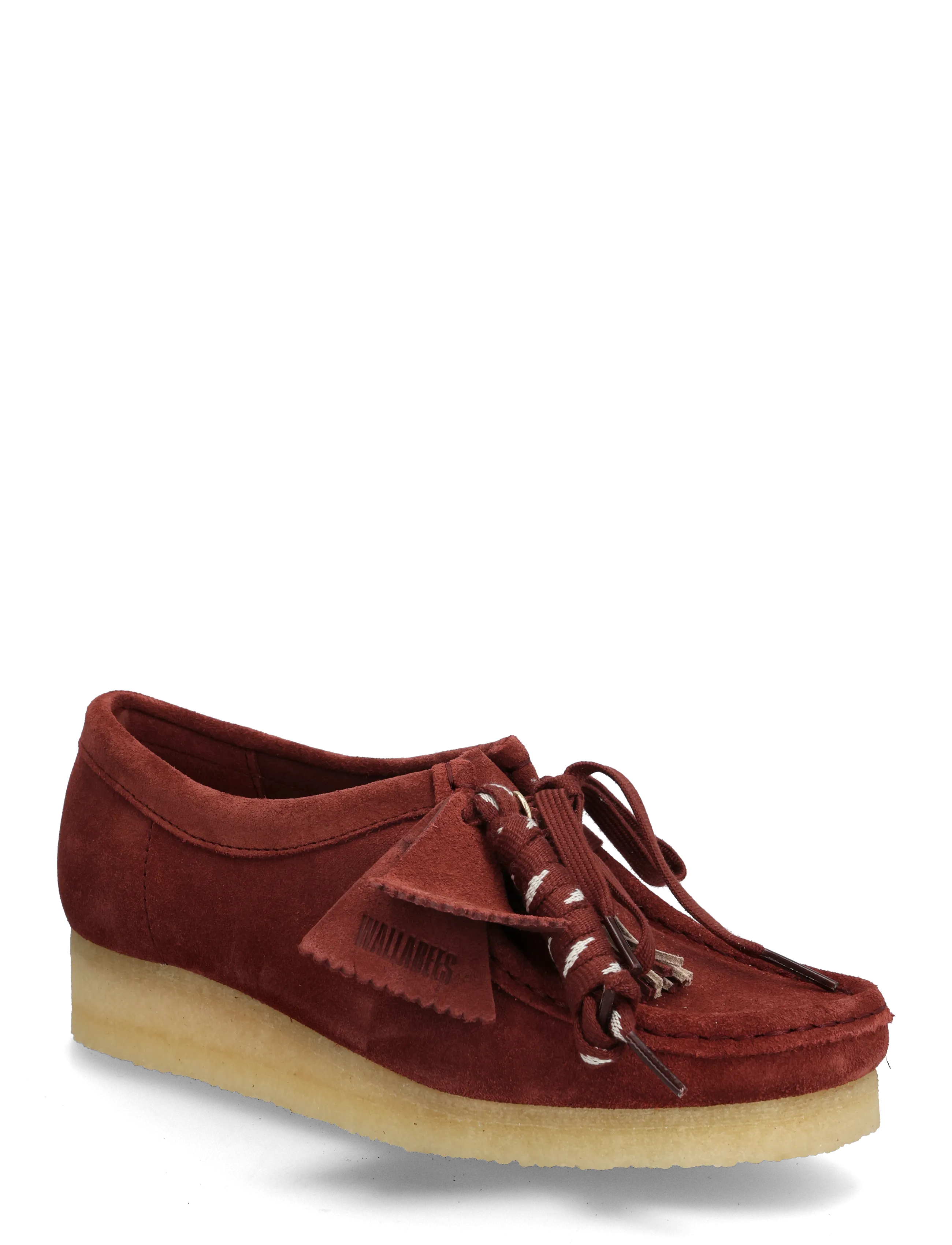 Clarks Originals Wallabee. D, Damen, Wallabee Schuh, Burgunderrot, Gr: 39.5