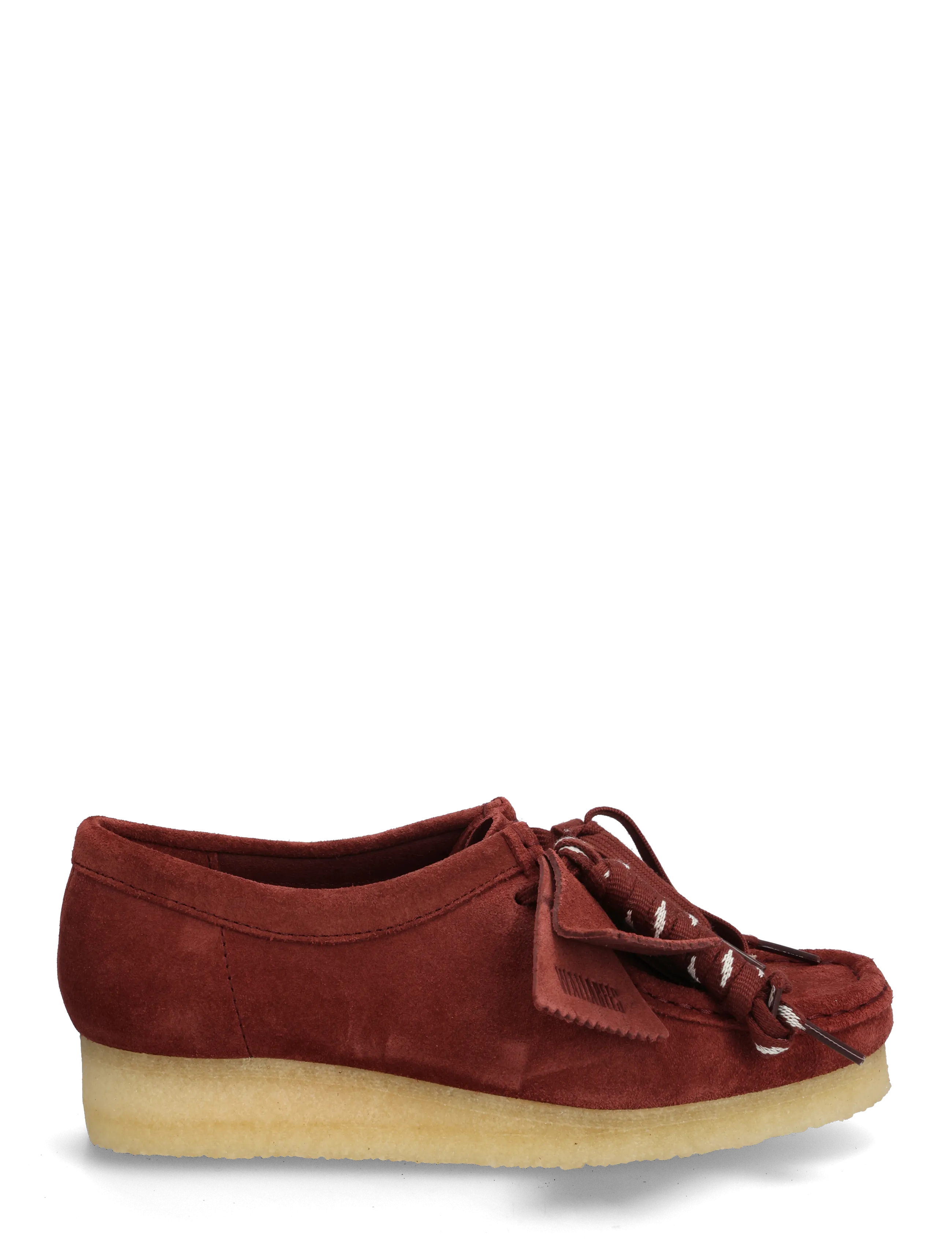 Clarks Originals - Wallabee. D - damen - deep red sde - 1
