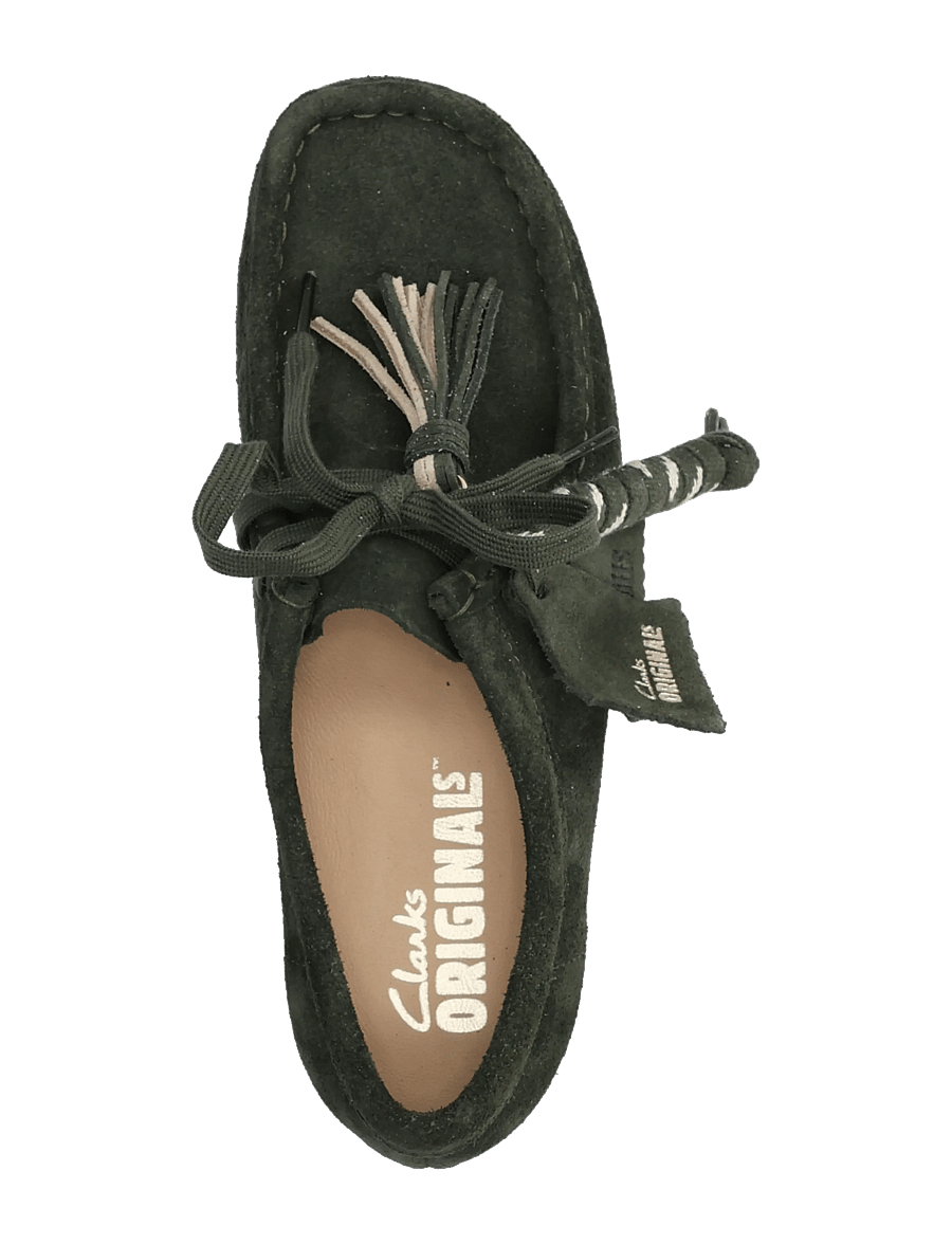 Clarks Originals - Wallabee. D - fashion trends - forest green sde - 3