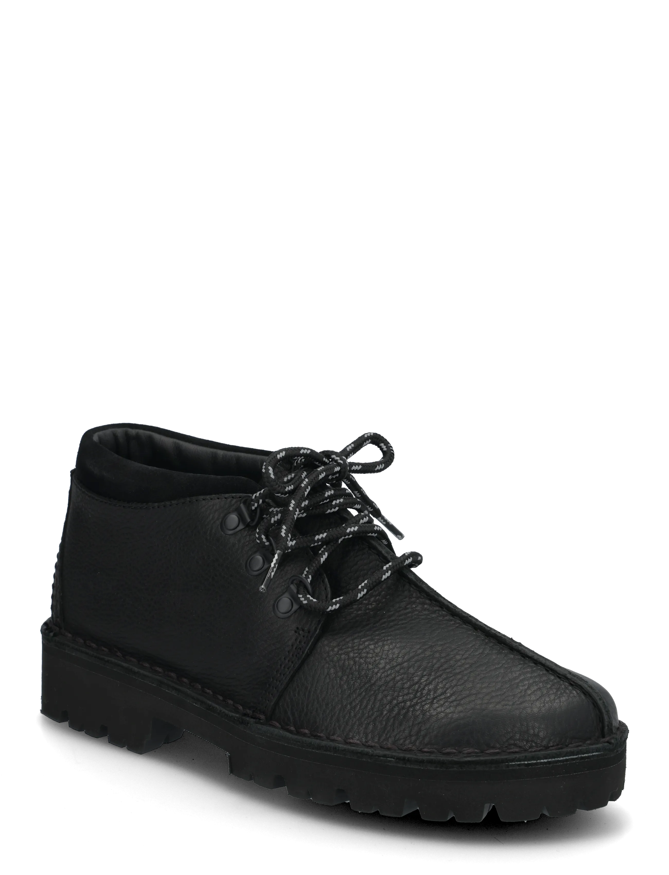 Clarks Originals Desert Trek XL G - Desert boots - BLACK LEATHER / black