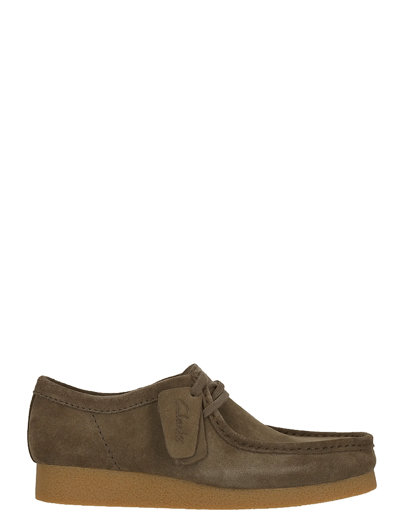 Clarks Originals - WallabeeEVO G - lave sneakers - dark olive sde - 1