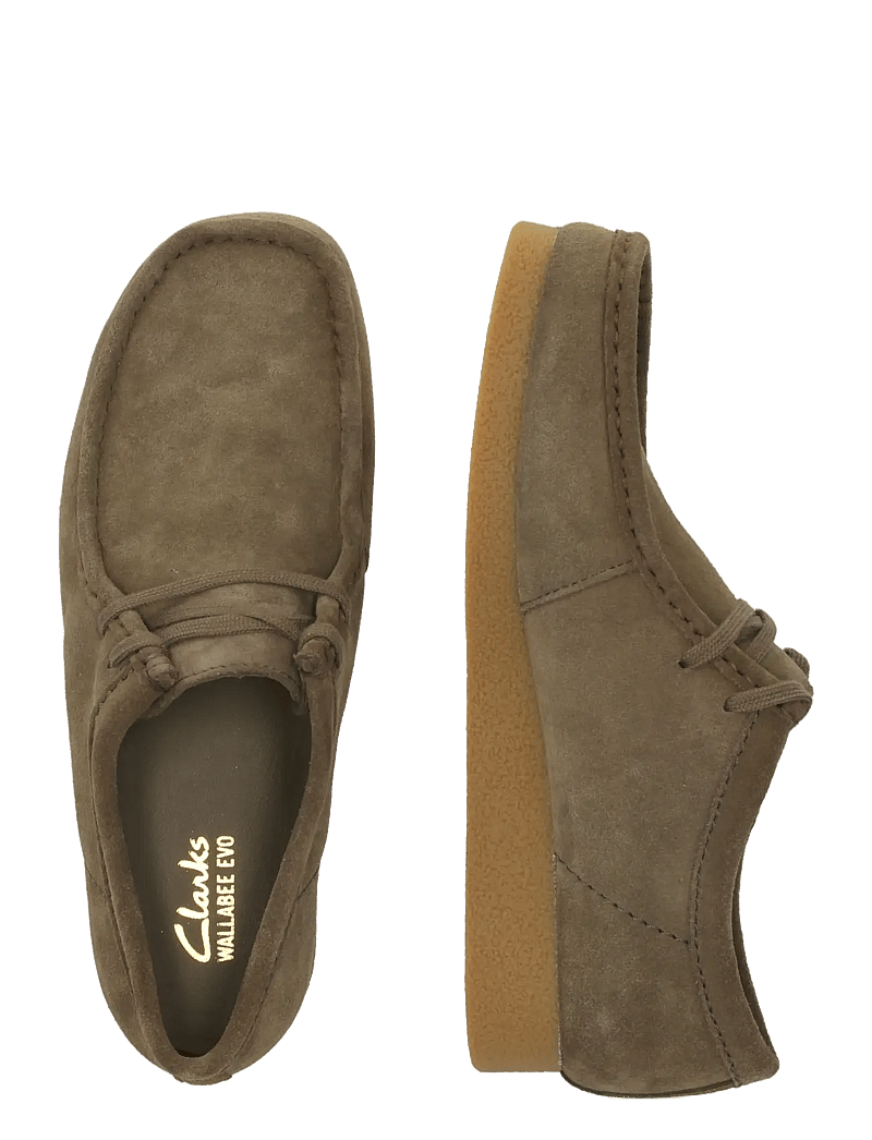 Clarks Originals - WallabeeEVO G - lave sneakers - dark olive sde - 2