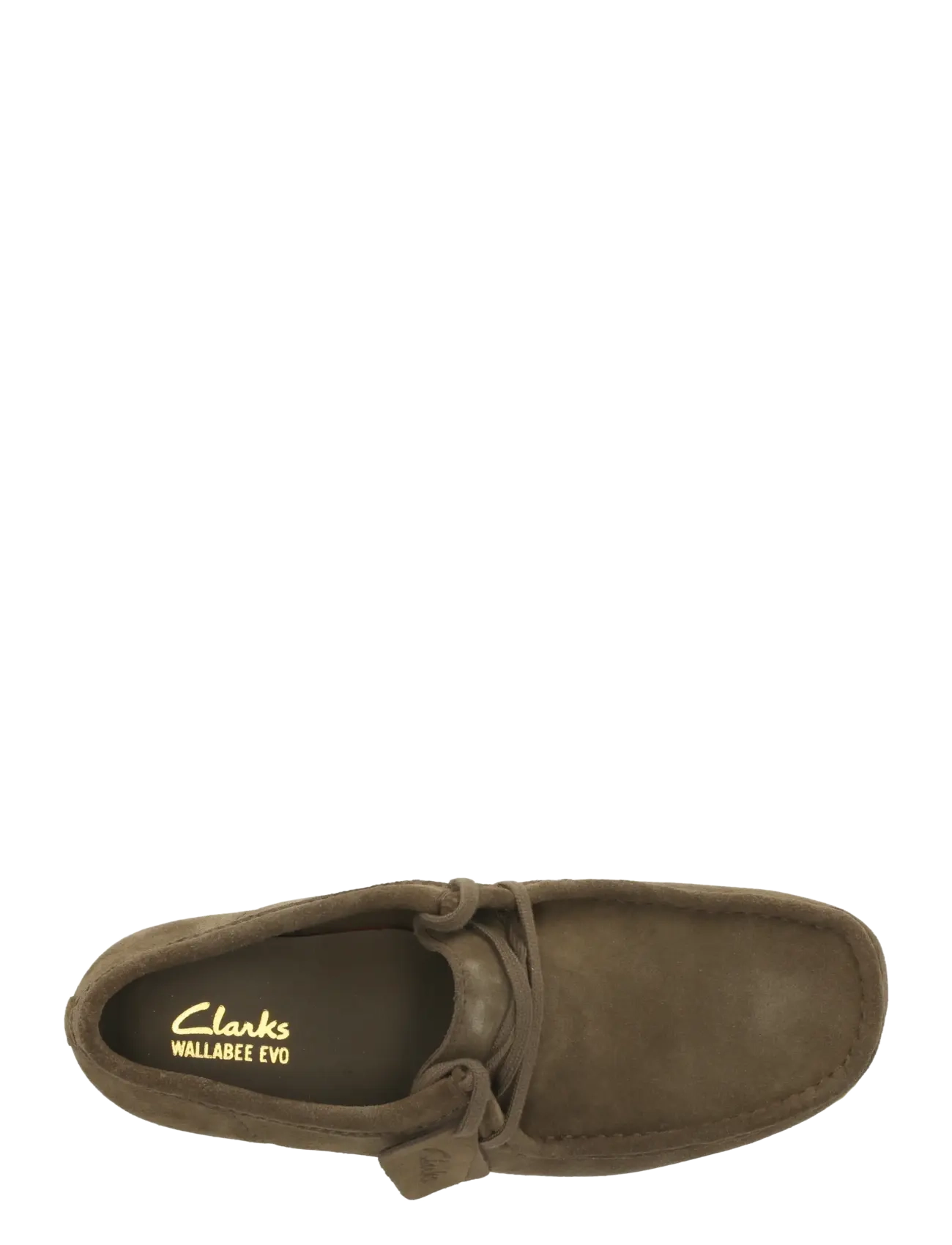 Clarks Originals - WallabeeEVO G - lágir strigaskór - dark olive sde - 4