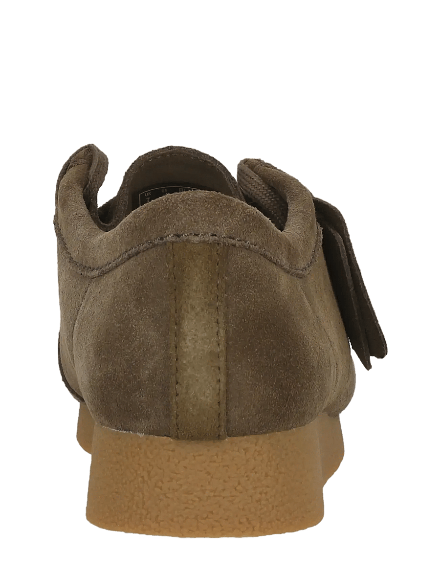 Clarks Originals - WallabeeEVO G - lágir strigaskór - dark olive sde - 5