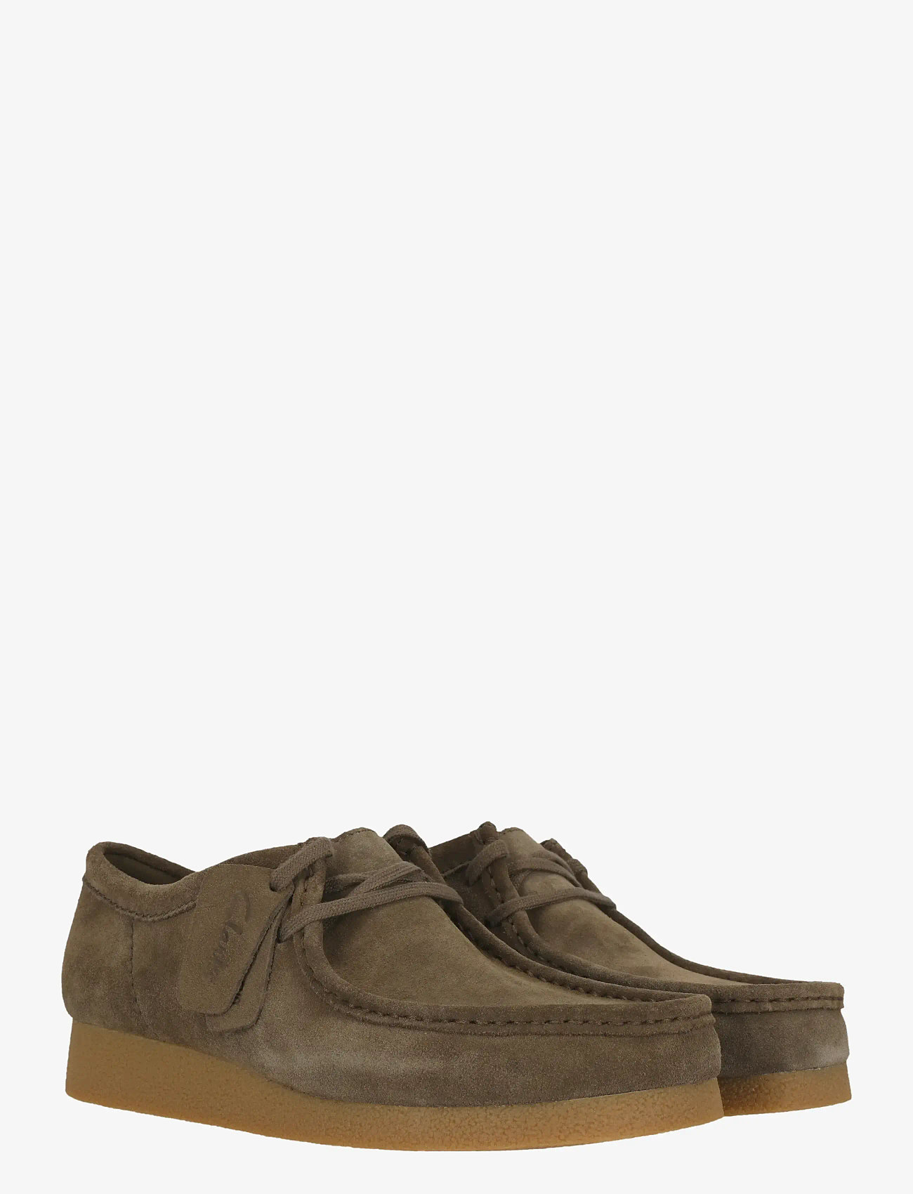 Clarks Originals - WallabeeEVO G - lave sneakers - dark olive sde - 0