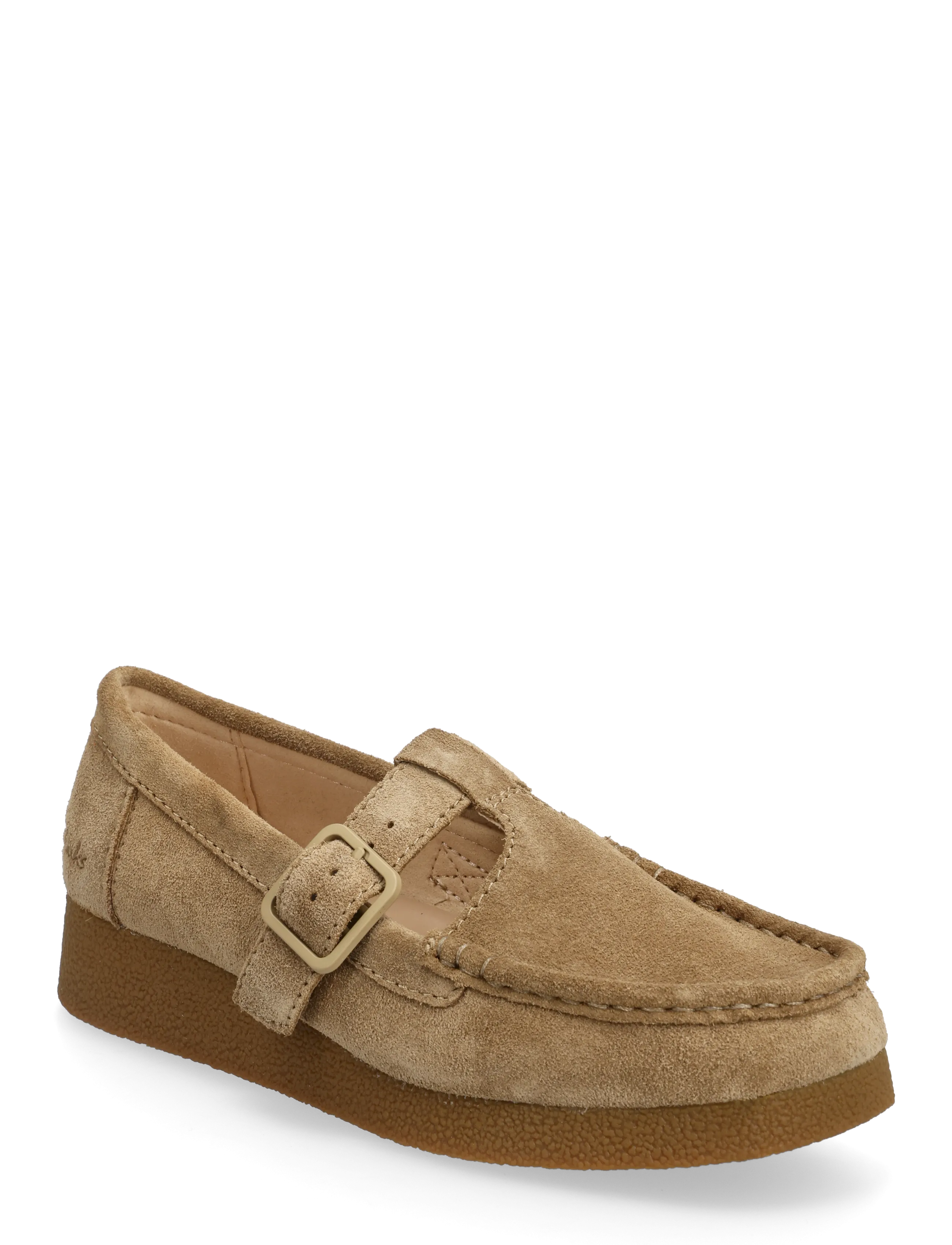 Clarks Originals WallabeeEVOBar D - Jalanõud - DARK SAND SUEDE / beige