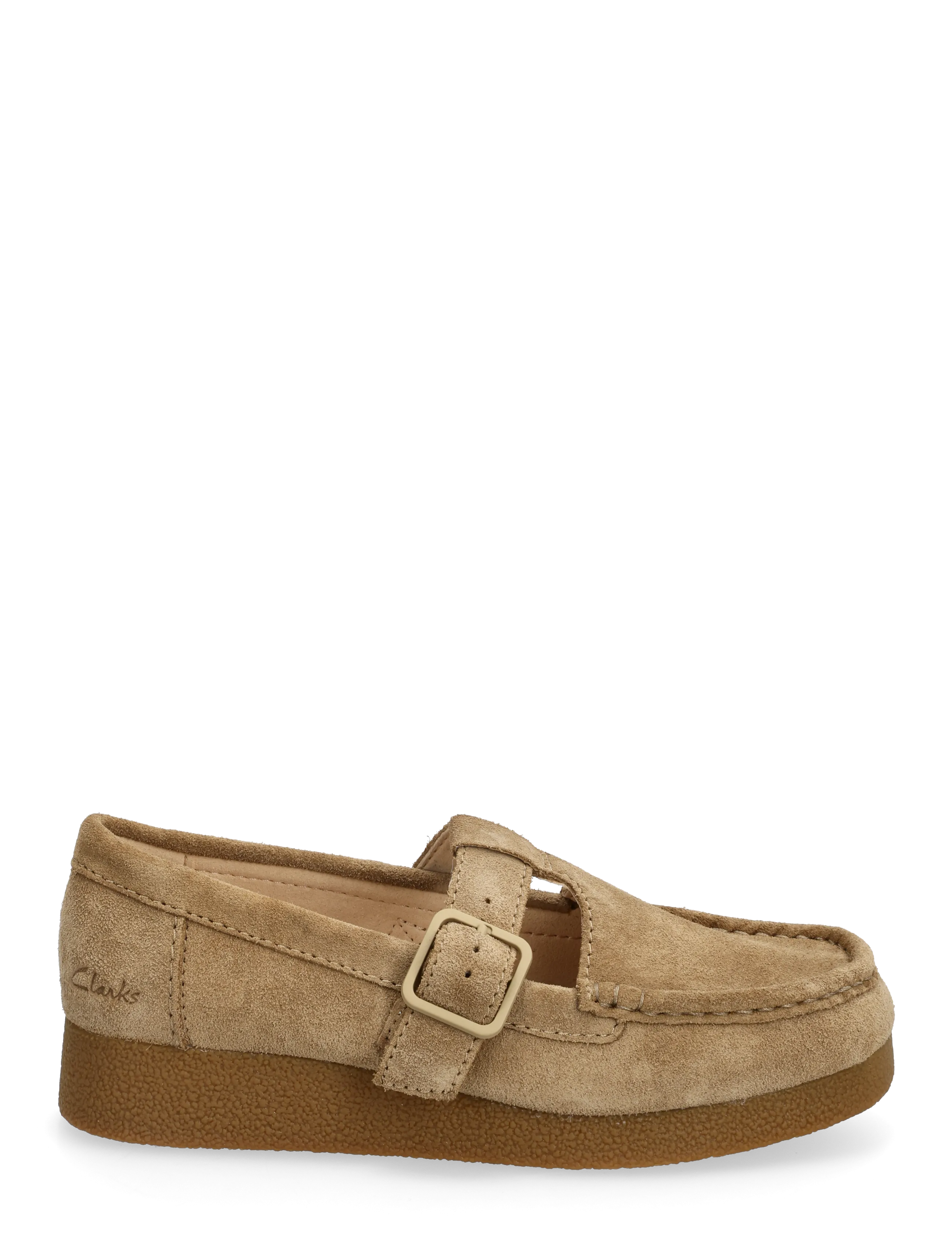 Clarks Originals - WallabeeEVOBar D - loafers - dark sand suede - 1
