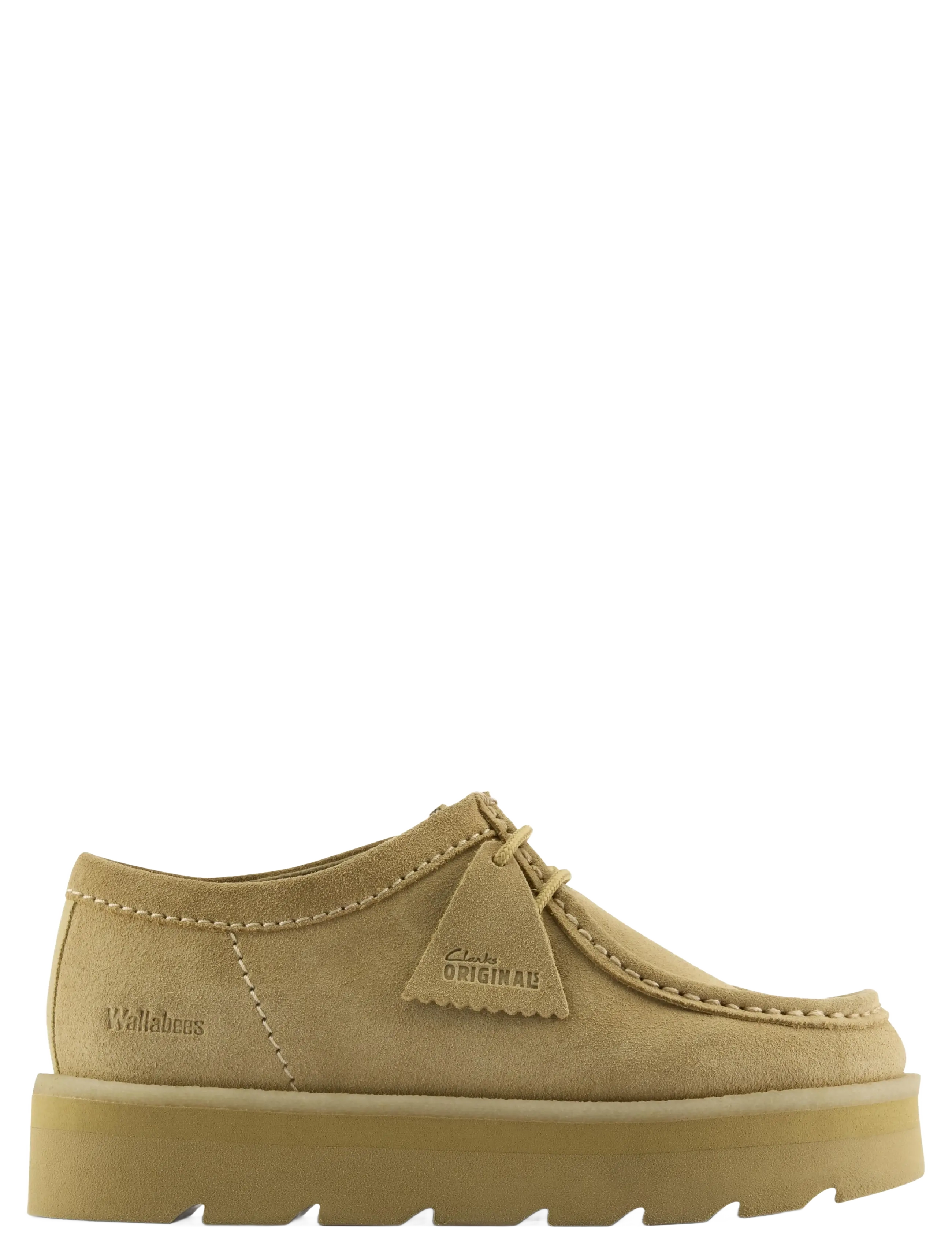 Clarks Originals Meare Walla. D, 37.5, Schuhe, Beige - Boat Frauen