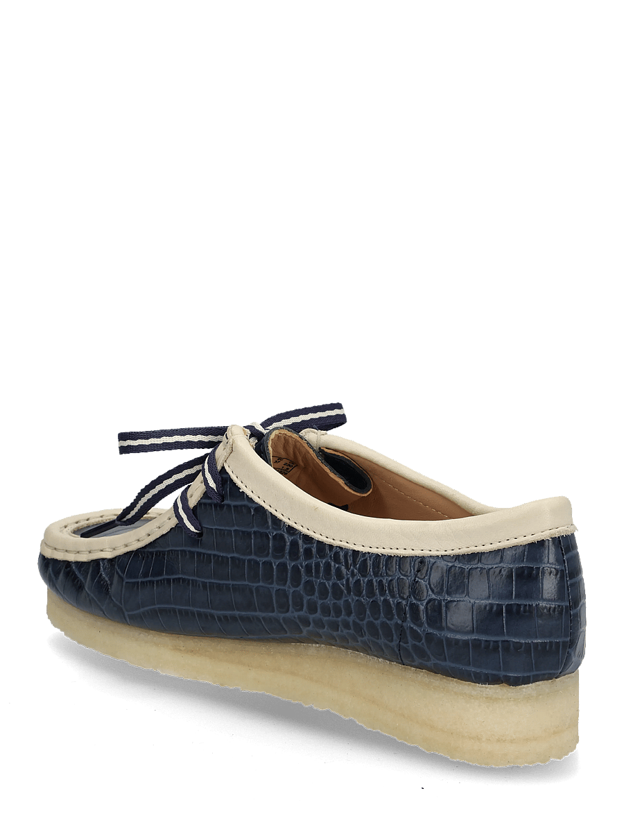 Clarks Originals - Wallabee. D - mode trends - blue interest - 1