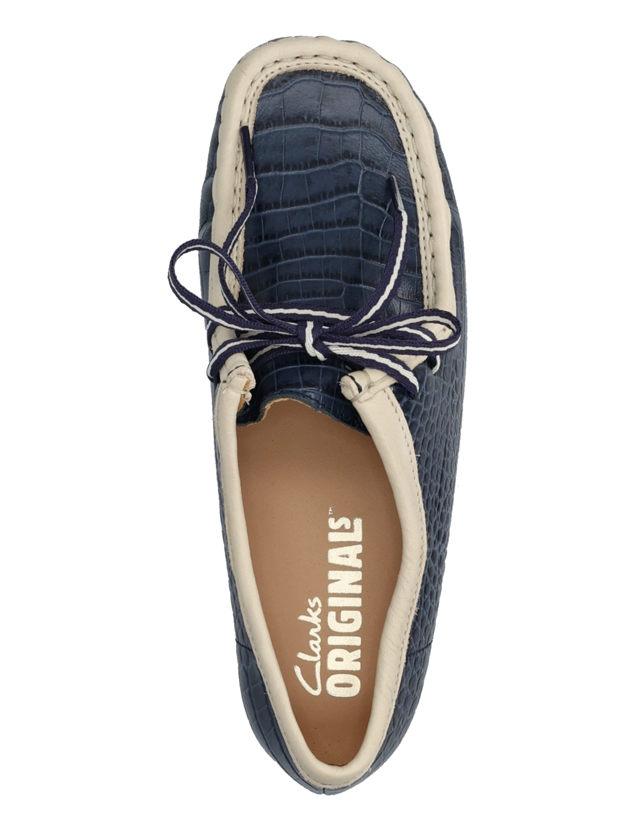 Clarks Originals - Wallabee. D - blue interest - 3