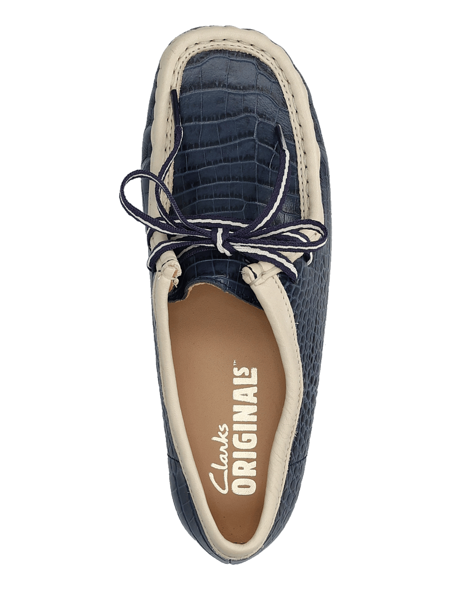Clarks Originals - Wallabee. D - blue interest - 3