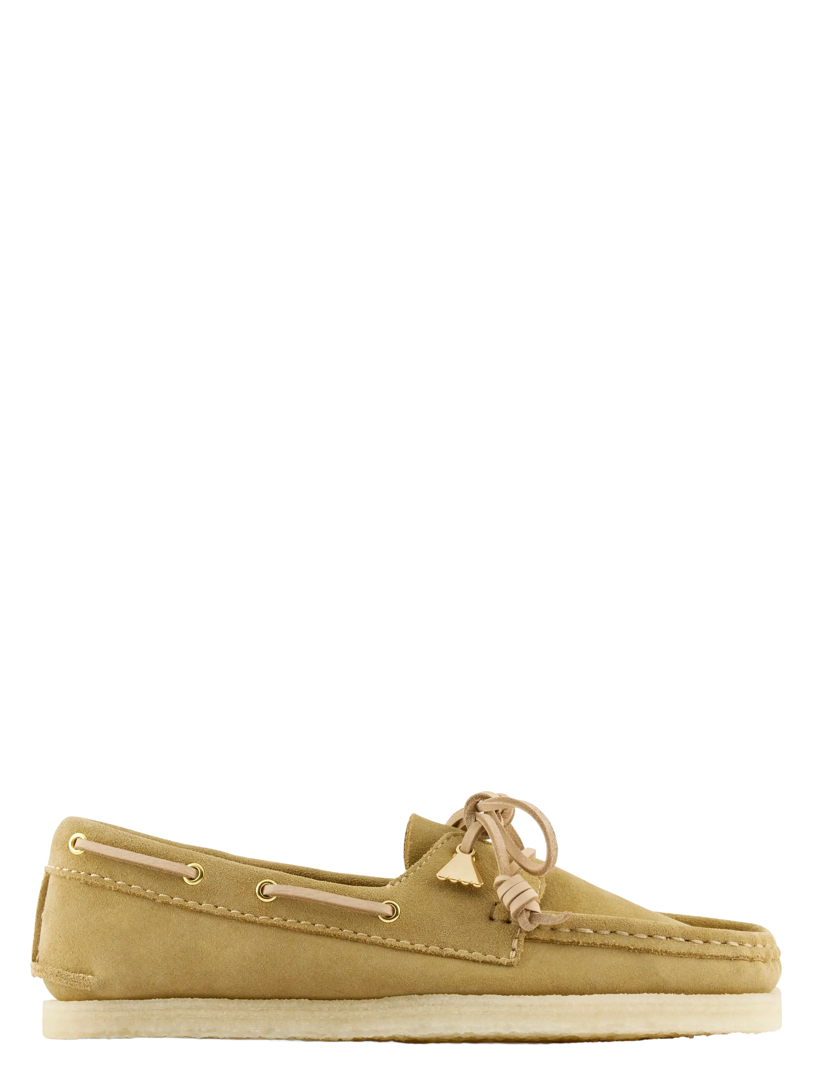 Clarks Originals Godney Boat. D - Sko - MAPLE SUEDE / beige