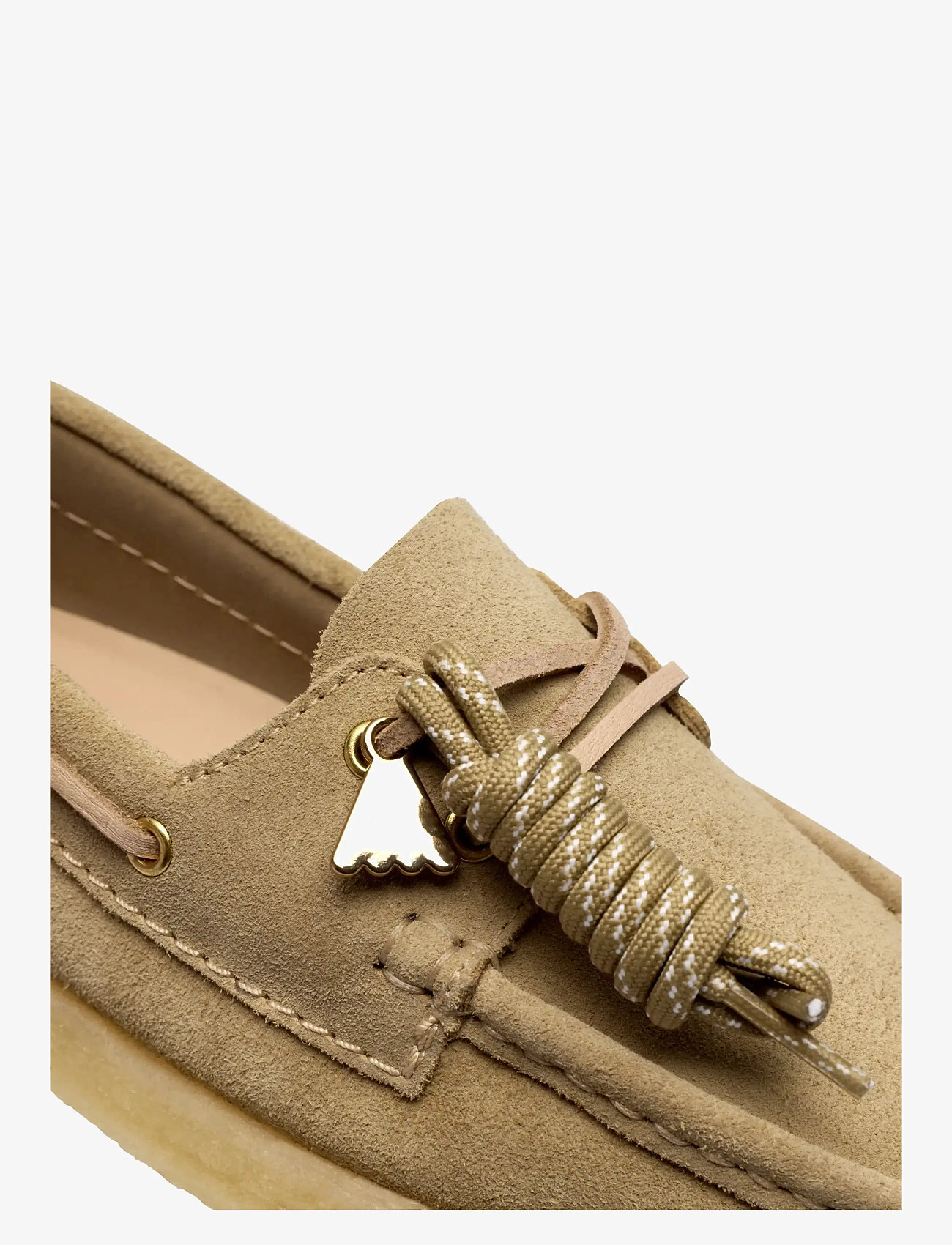 Clarks Originals - Godney Boat. D - seglarskor - maple suede - 2