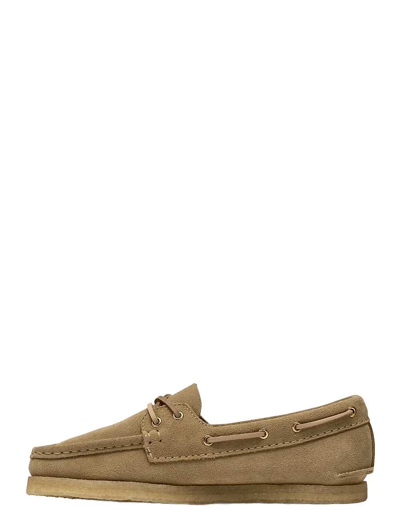 Clarks Originals - Godney Boat. D - seglarskor - maple suede - 4