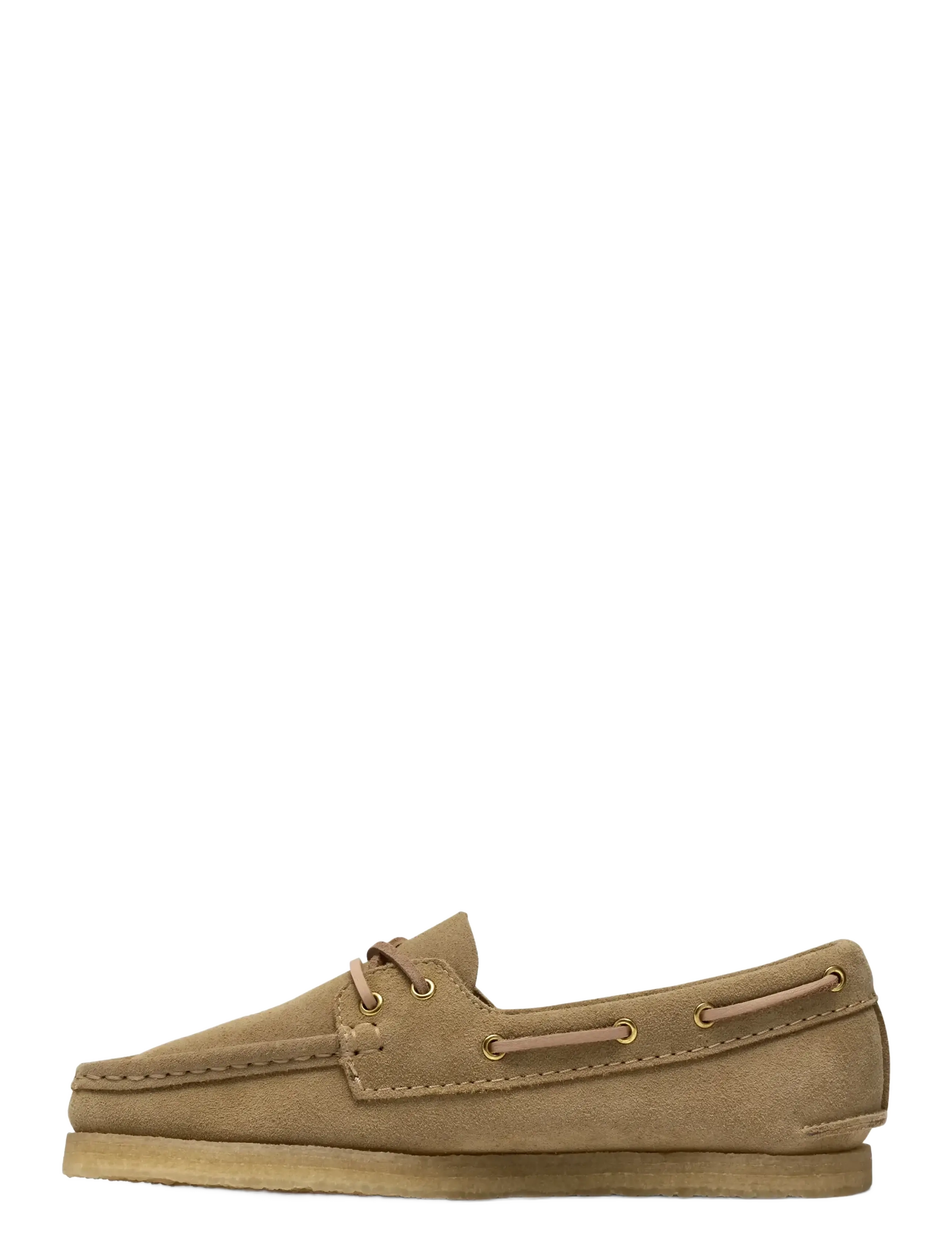 Clarks Originals - Godney Boat. D - maple suede - 4
