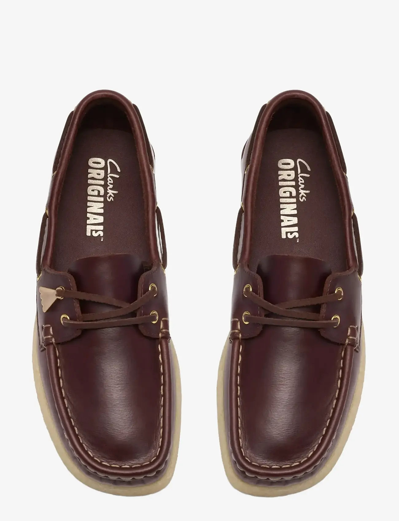 Clarks Originals - Godney Boat. D - seglarskor - british tan lea - 5