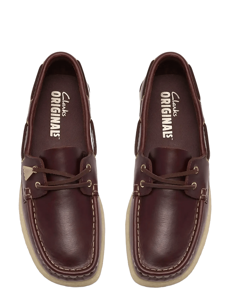 Clarks Originals - Godney Boat. D - seglarskor - british tan lea - 5