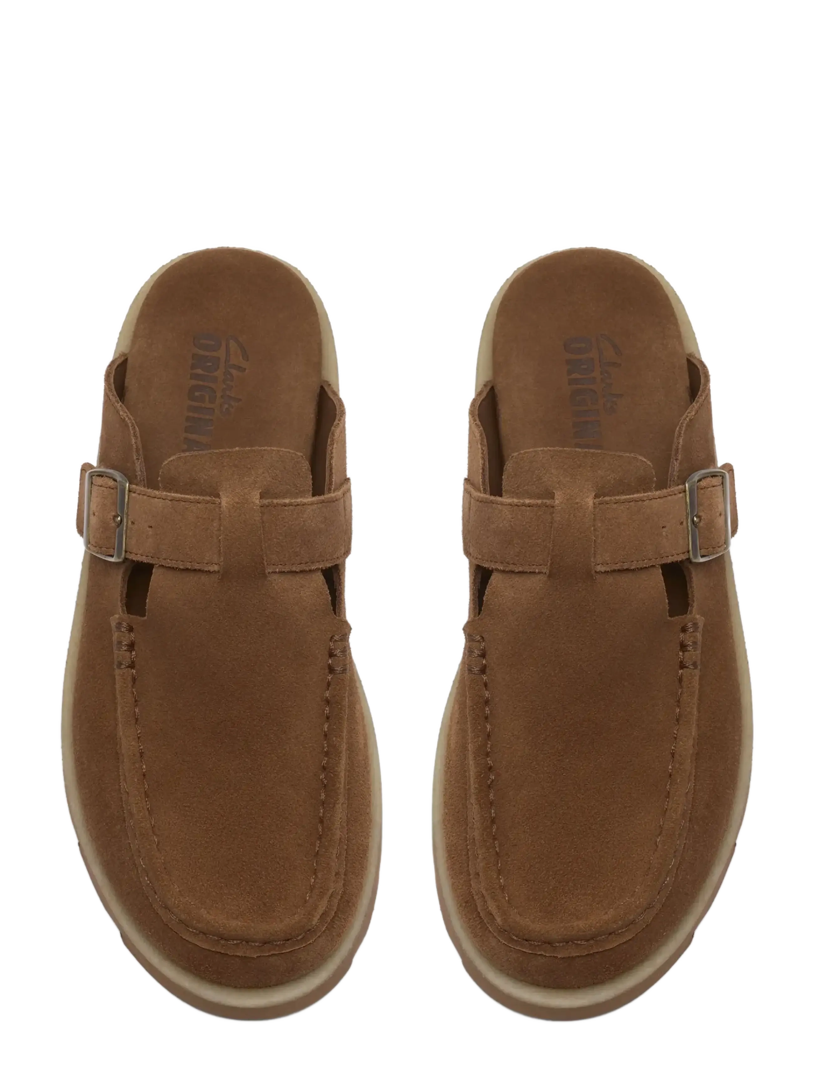 Clarks Originals - Meare Mocc G - nach anlass kaufen - cola suede - 4
