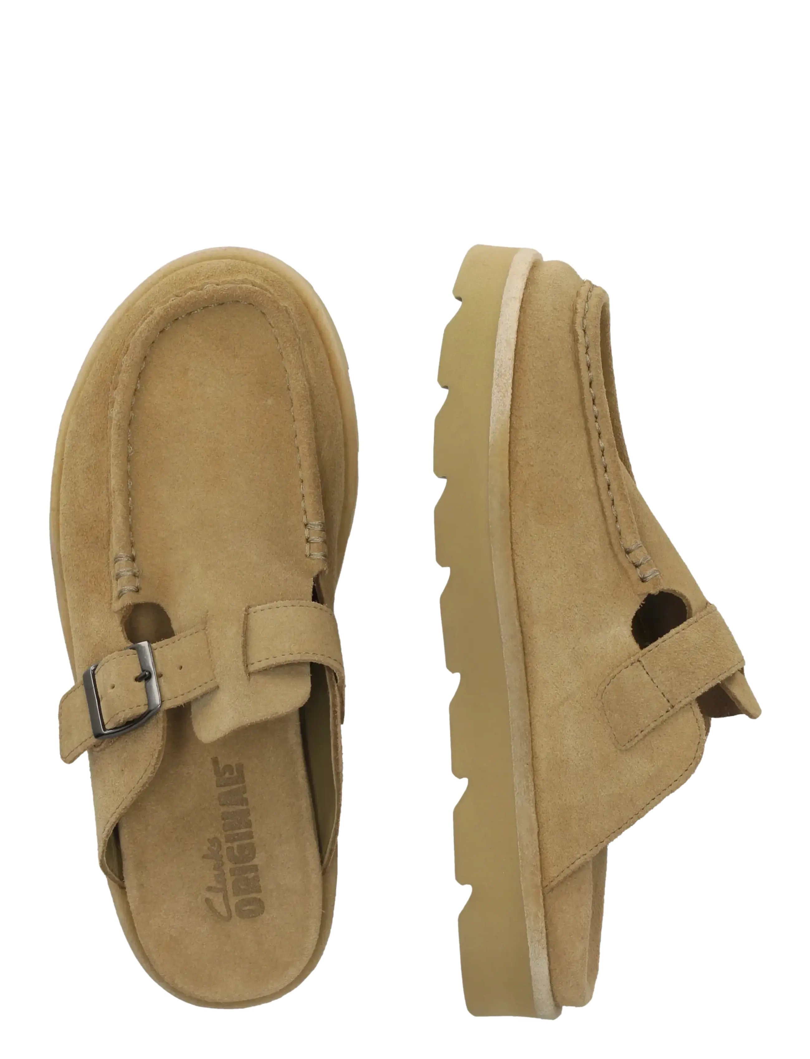 Clarks Originals - Meare Mocc G - osta olukorra järgi - dark sand suede - 2