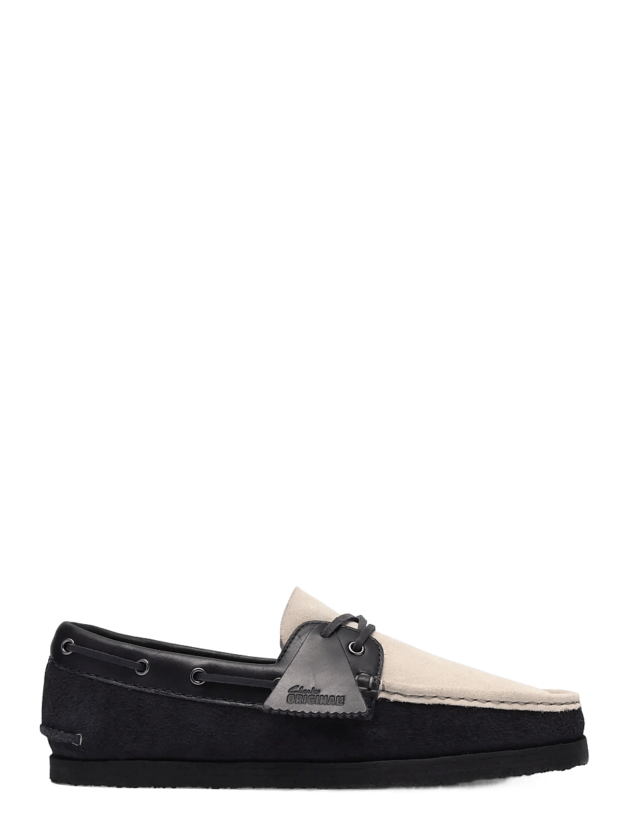 Clarks Originals - Godney Boat G - shoppa efter tillfälle - navy combi - 0