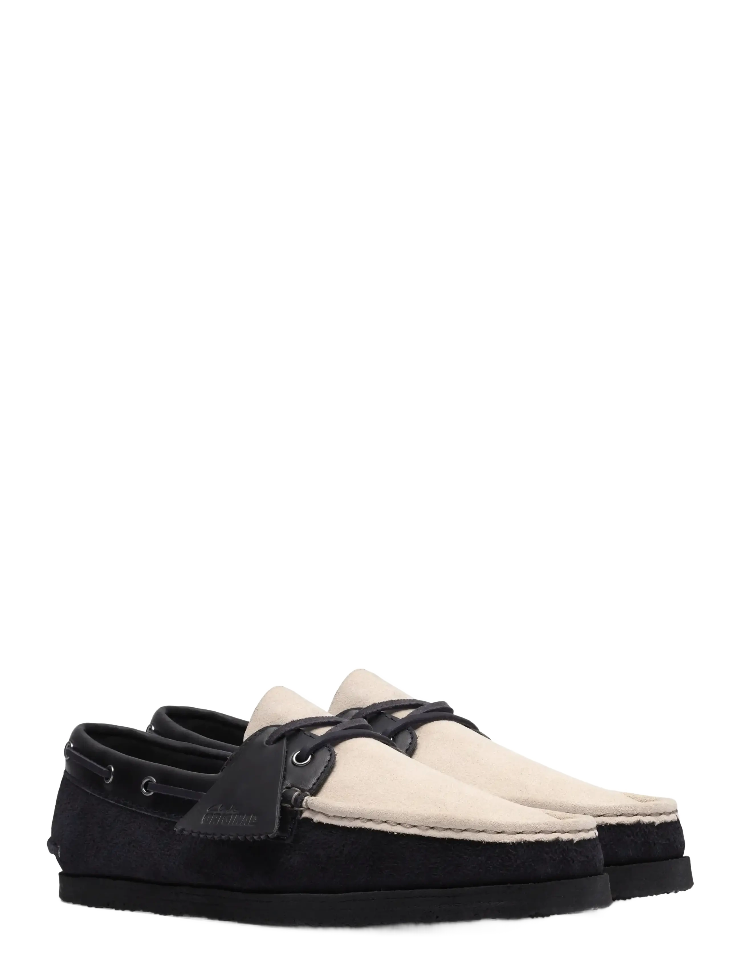 Clarks Originals - Godney Boat G - shop by occasion - navy combi - 1