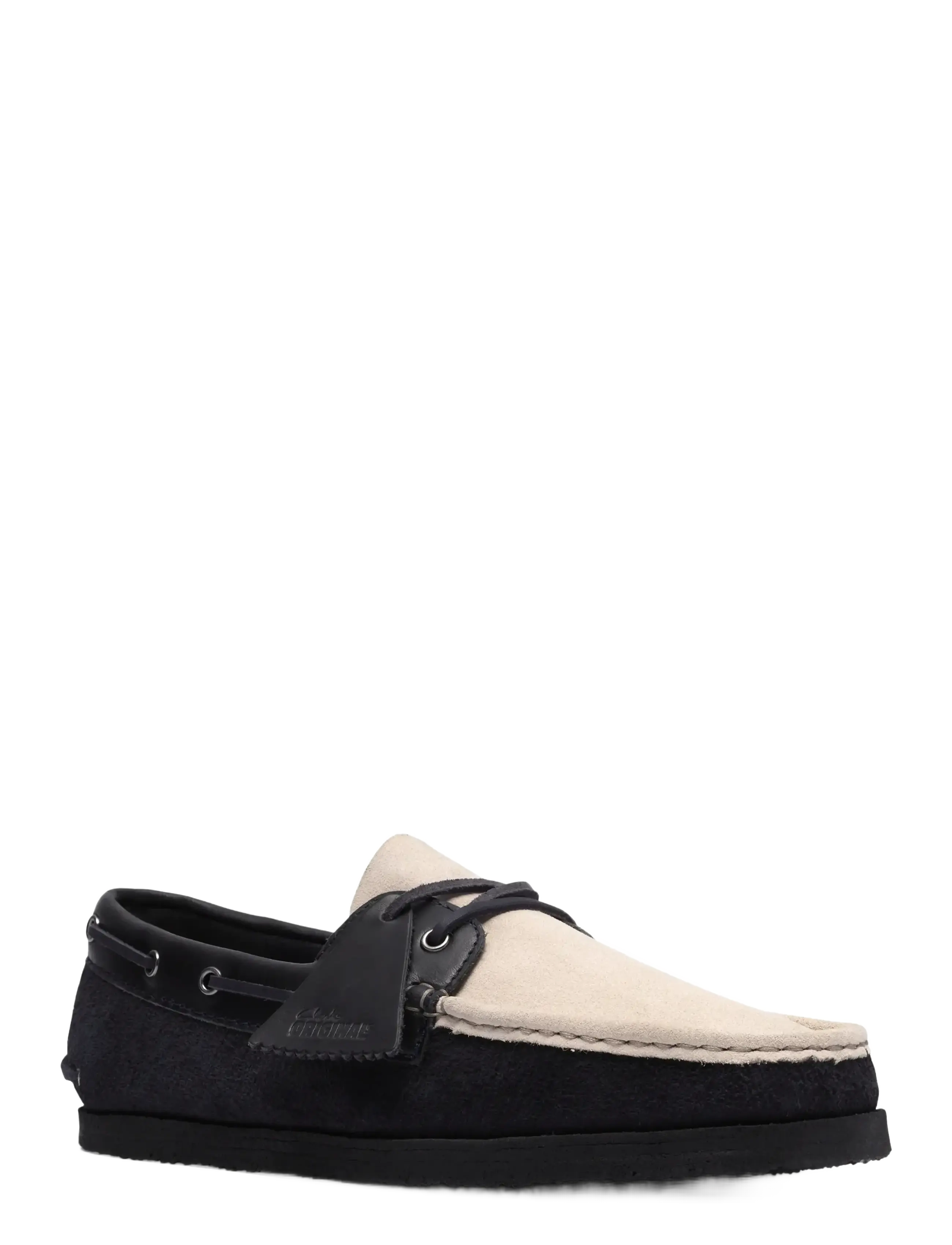 Clarks Originals - Godney Boat G - shop by occasion - navy combi - 2