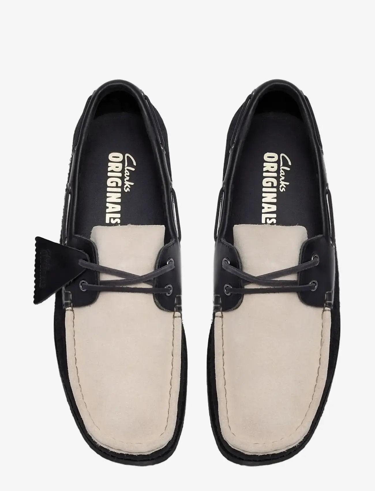 Clarks Originals - Godney Boat G - shoppa efter tillfälle - navy combi - 4