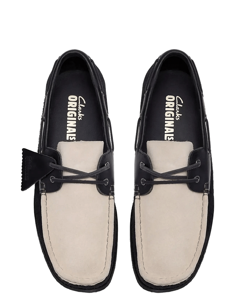 Clarks Originals - Godney Boat G - shoppa efter tillfälle - navy combi - 4