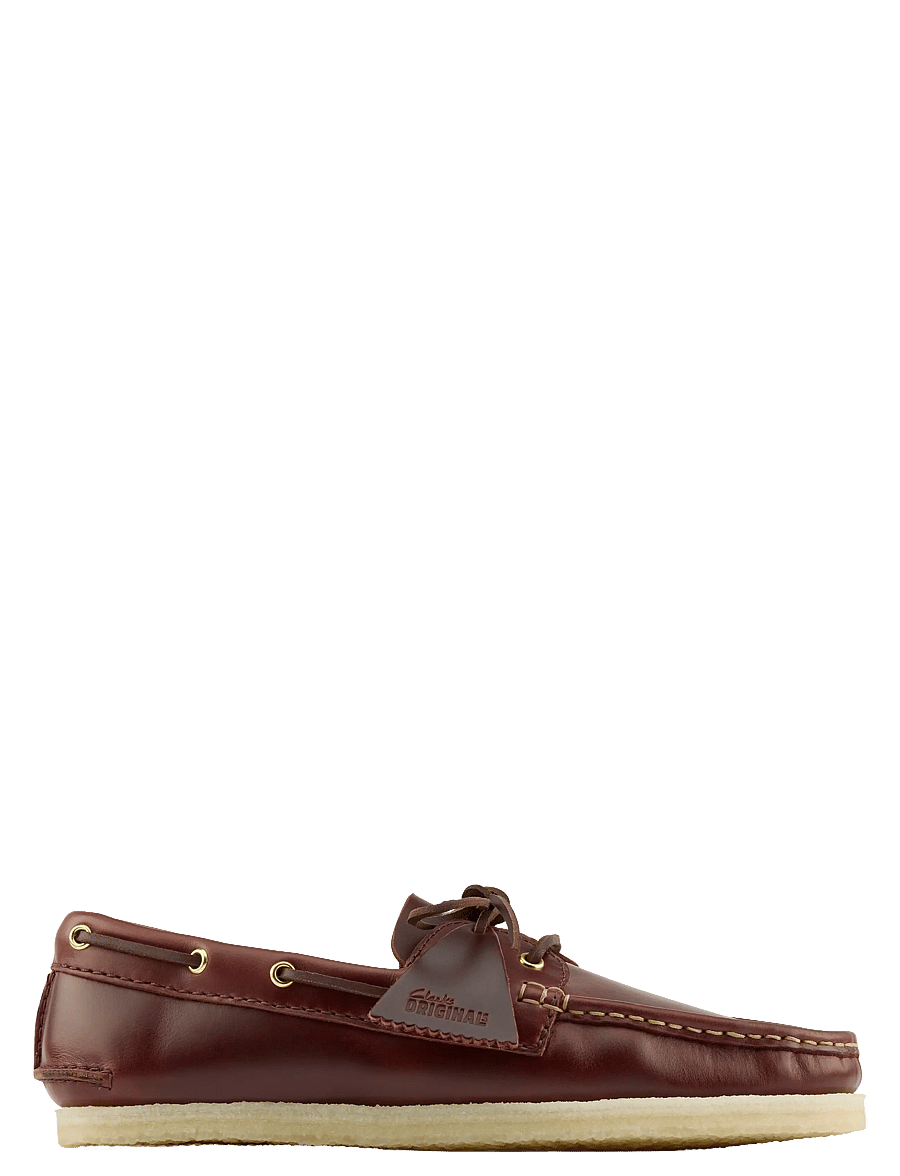 Clarks Originals - Godney Boat G - shop by occasion - british tan lea - 0