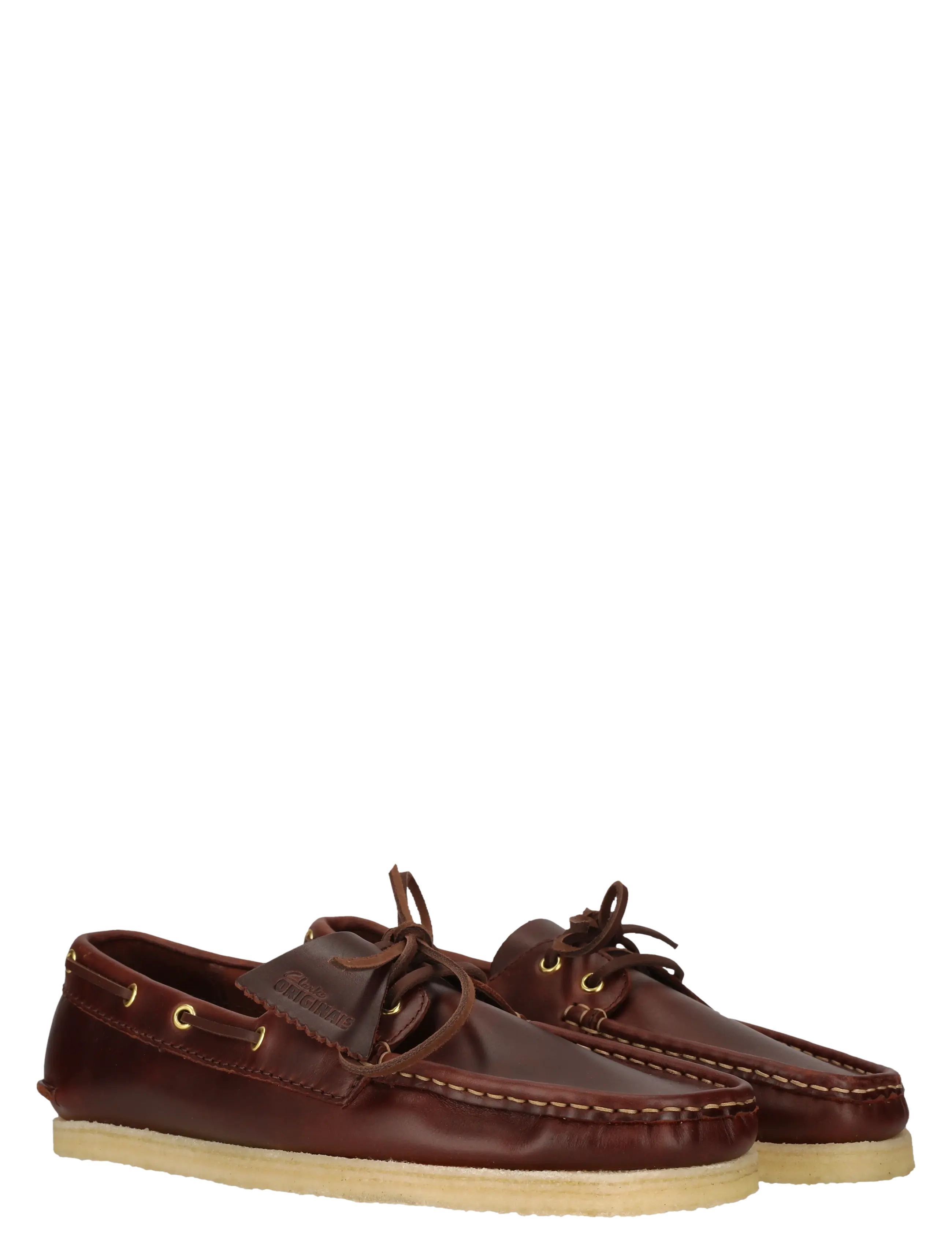 Clarks Originals - Godney Boat G - shop by occasion - british tan lea - 1