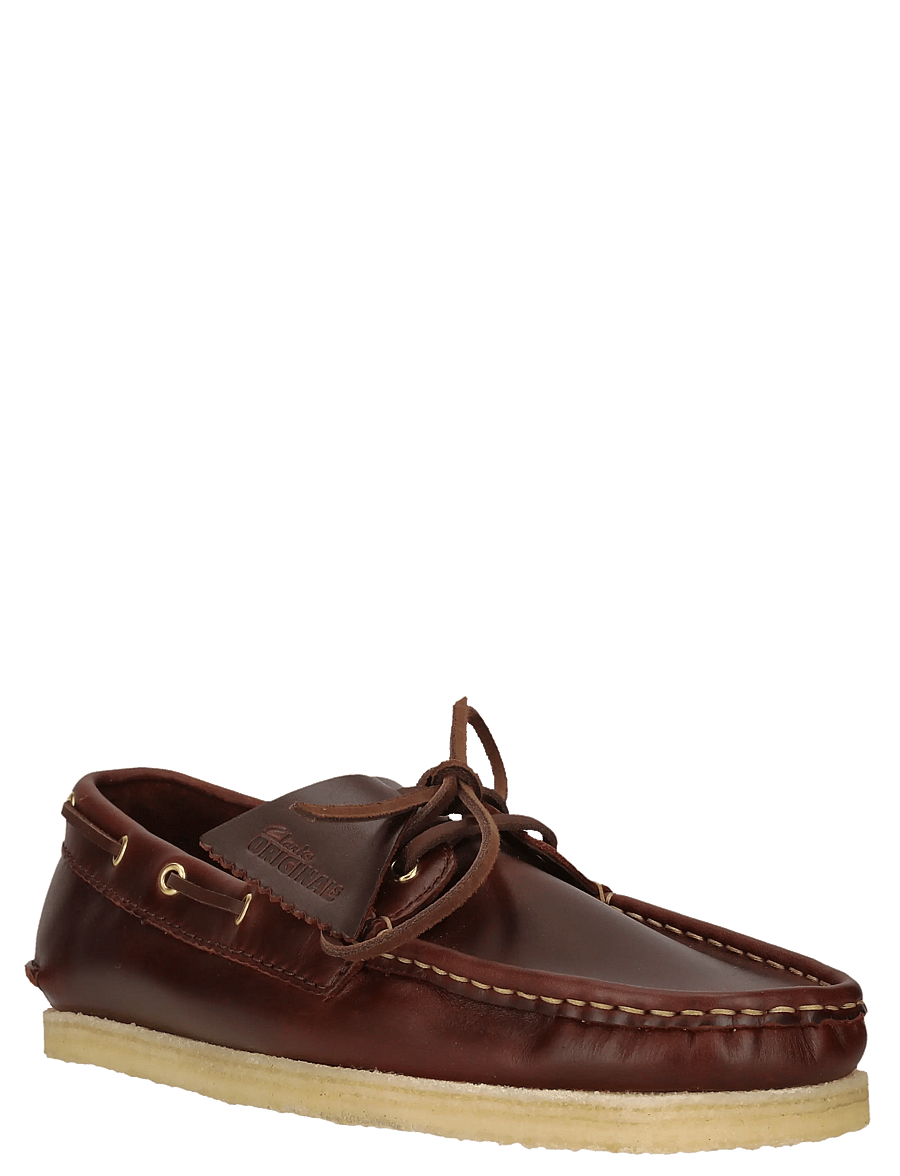 Clarks Originals - Godney Boat G - shop by occasion - british tan lea - 2