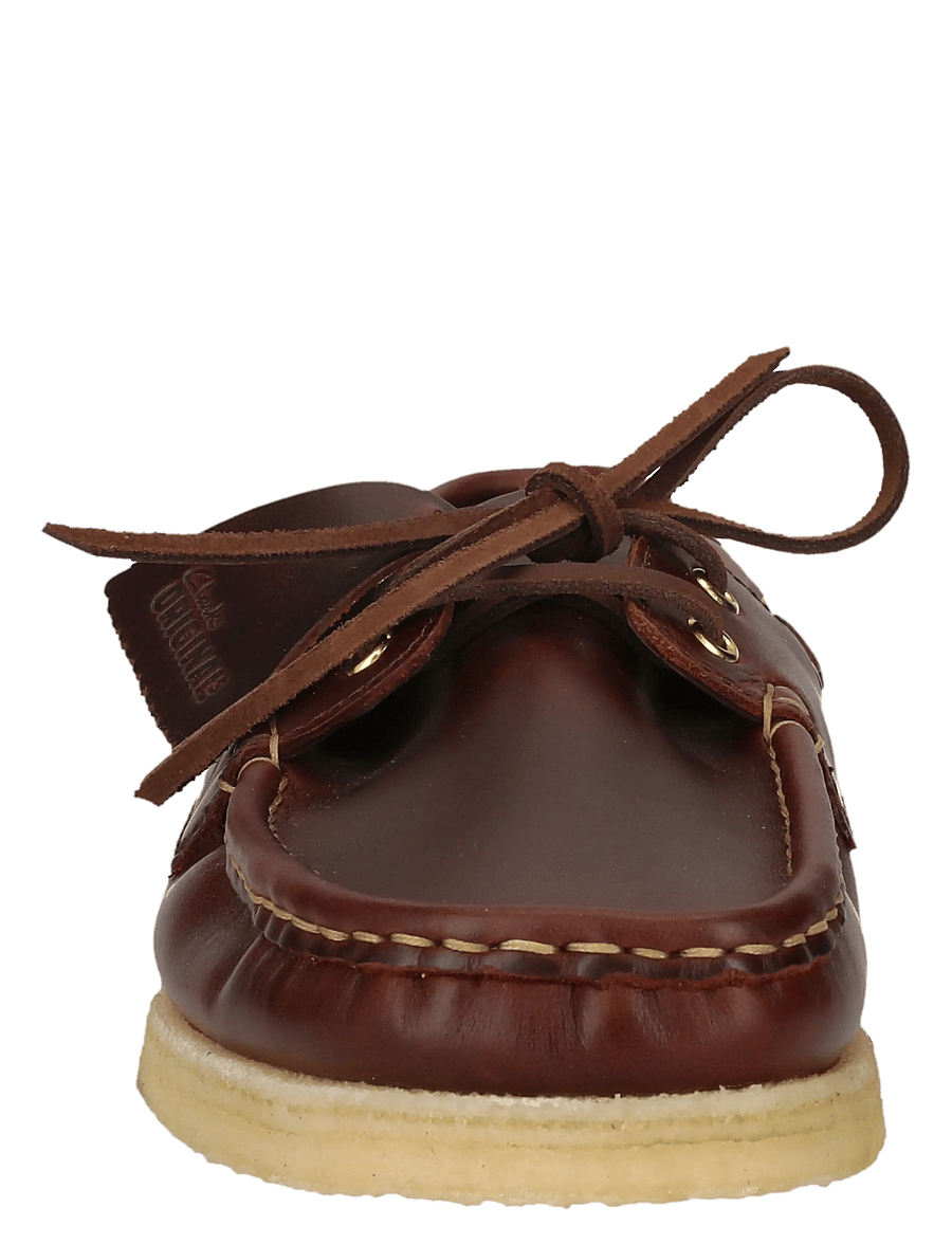 Clarks Originals - Godney Boat G - shop by occasion - british tan lea - 3