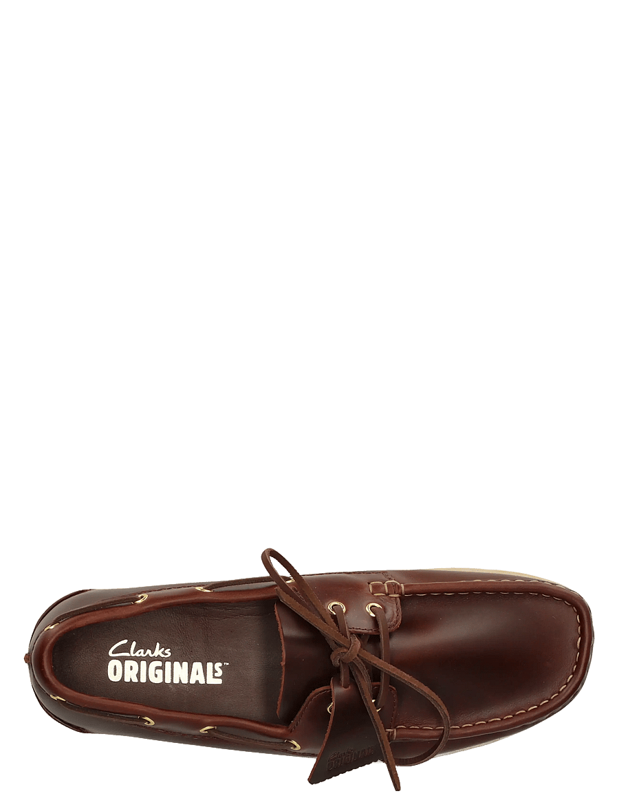 Clarks Originals - Godney Boat G - shop by occasion - british tan lea - 4
