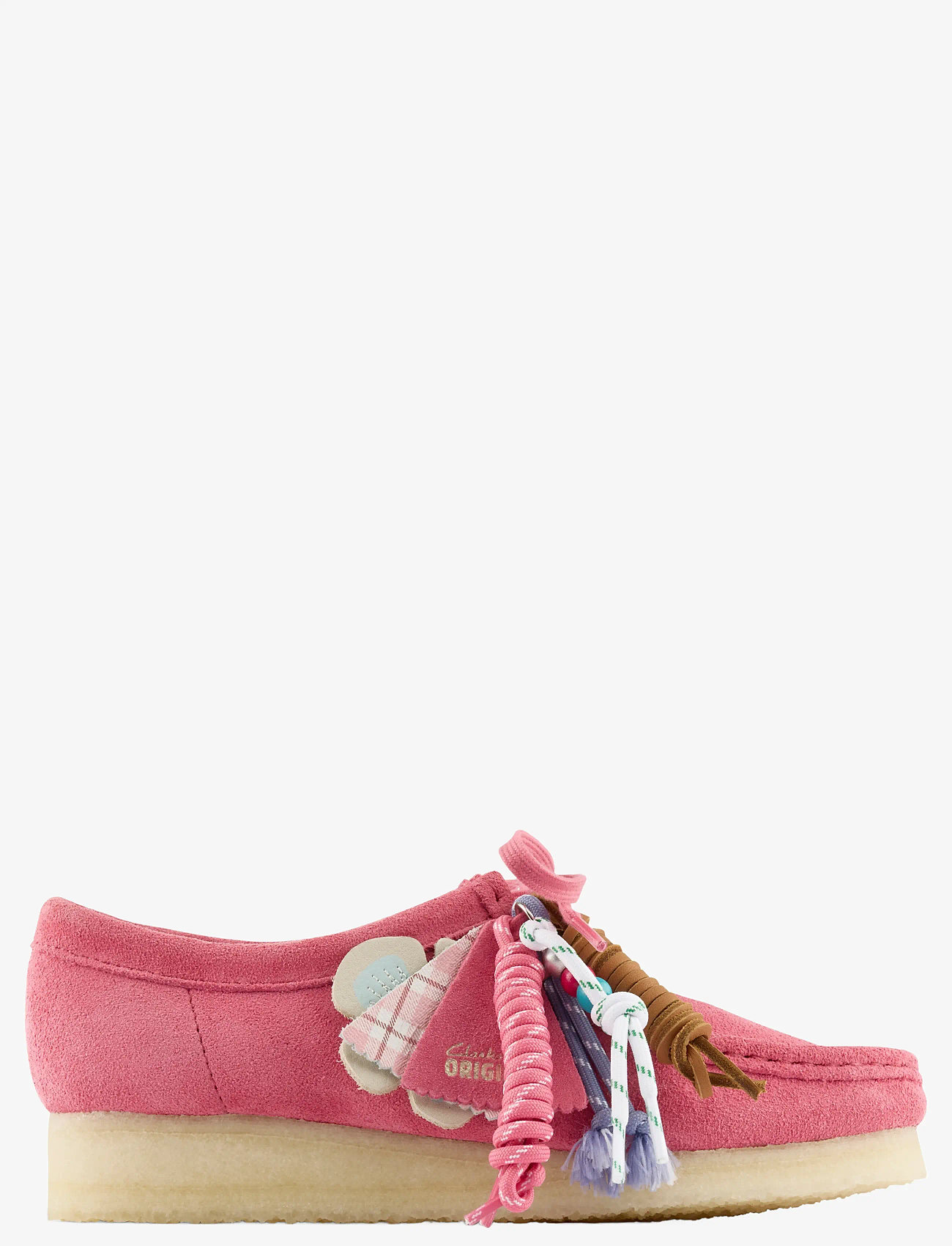 Clarks Originals - Wallabee. D - seglarskor - pink interest - 0