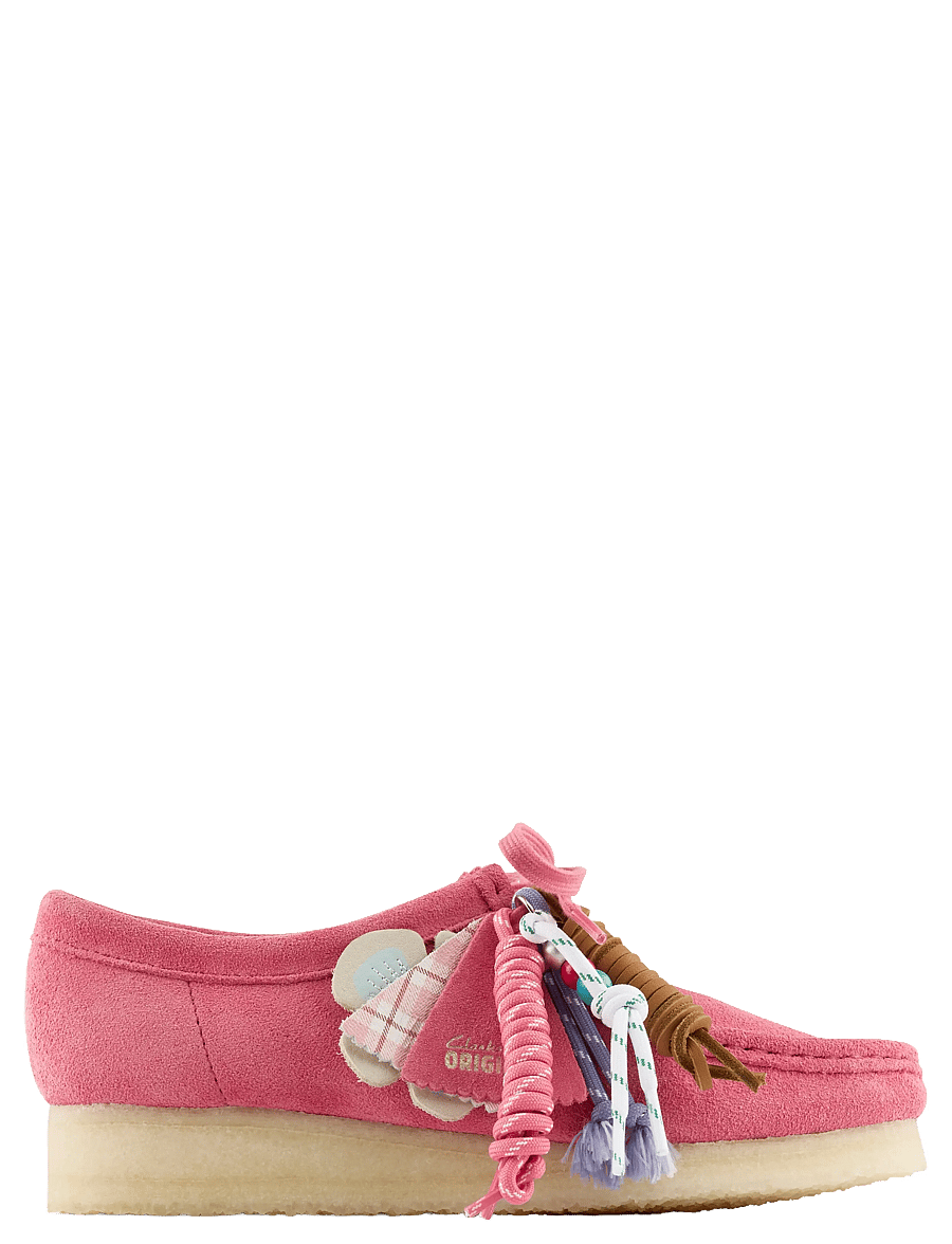 Clarks Originals - Wallabee. D - purjekingad - pink interest - 0