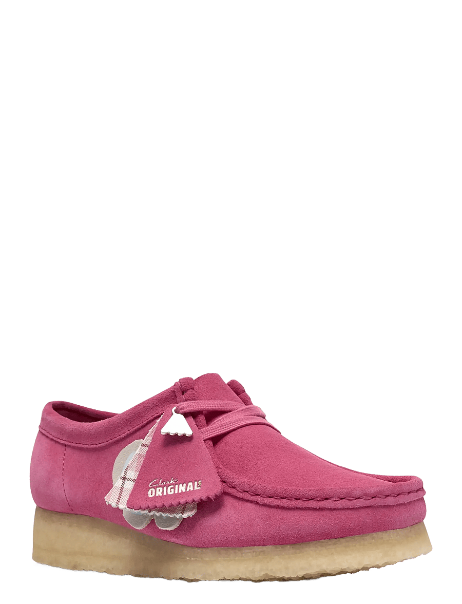 Clarks Originals - Wallabee. D - purjekingad - pink interest - 1