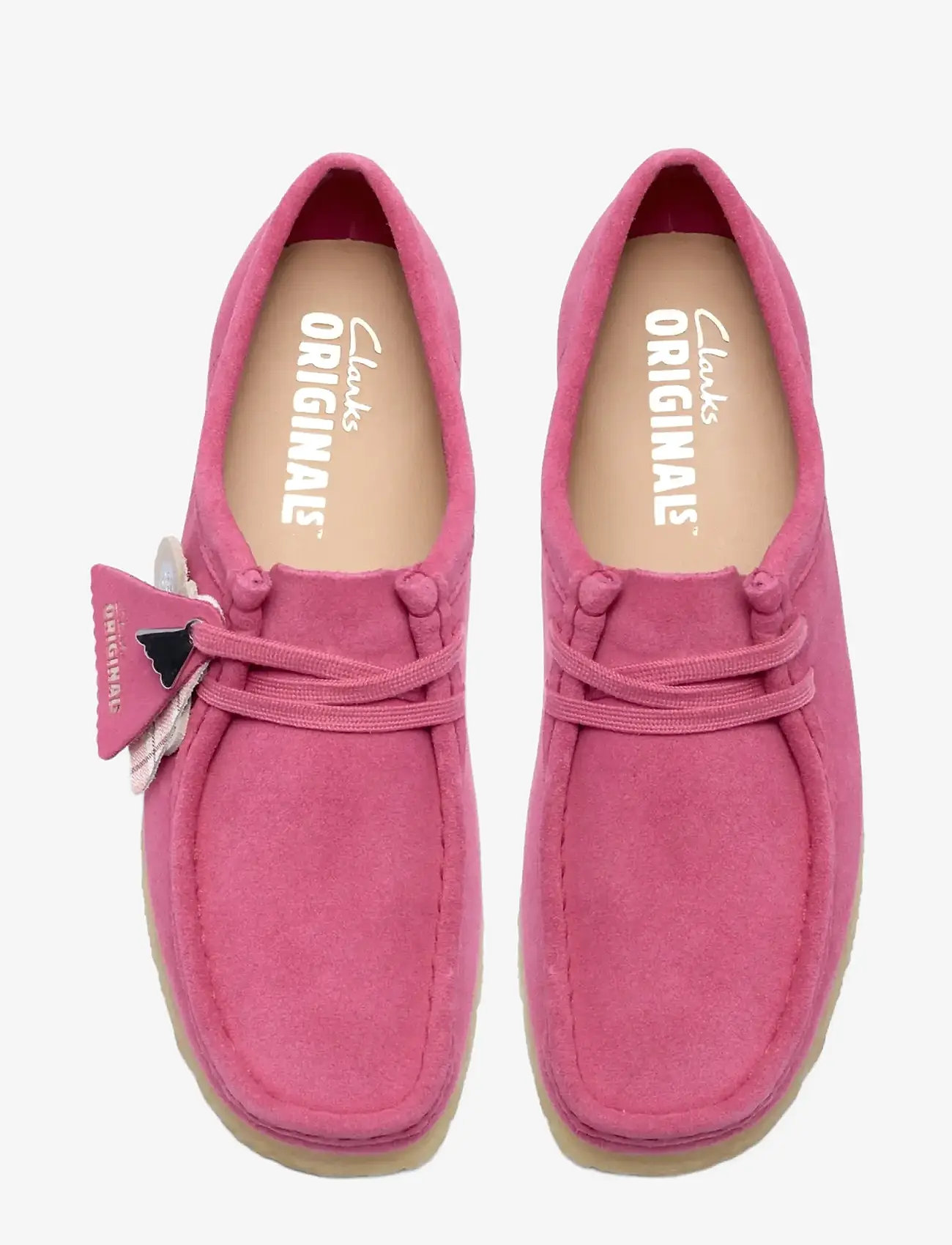 Clarks Originals - Wallabee. D - seglarskor - pink interest - 5