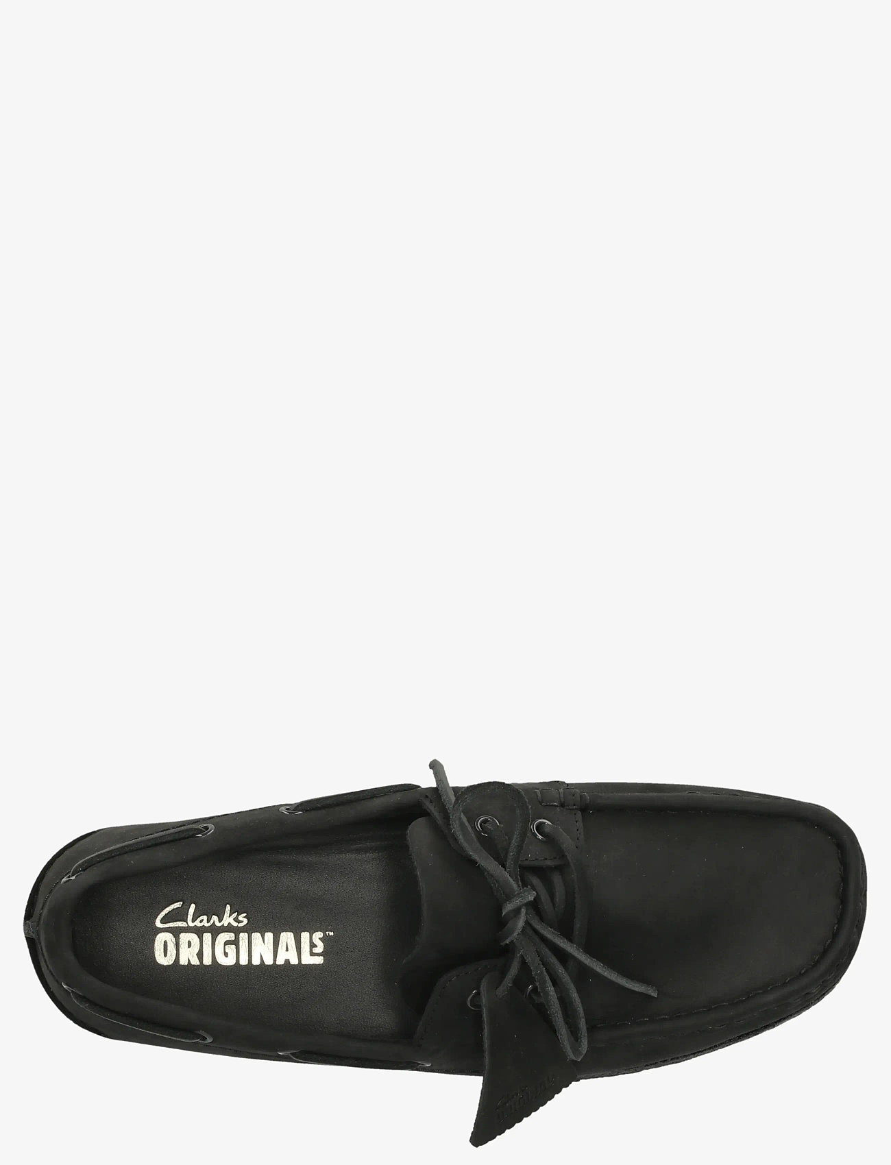 Clarks Originals - Godney Boat G - shoppa efter tillfälle - black leather - 1