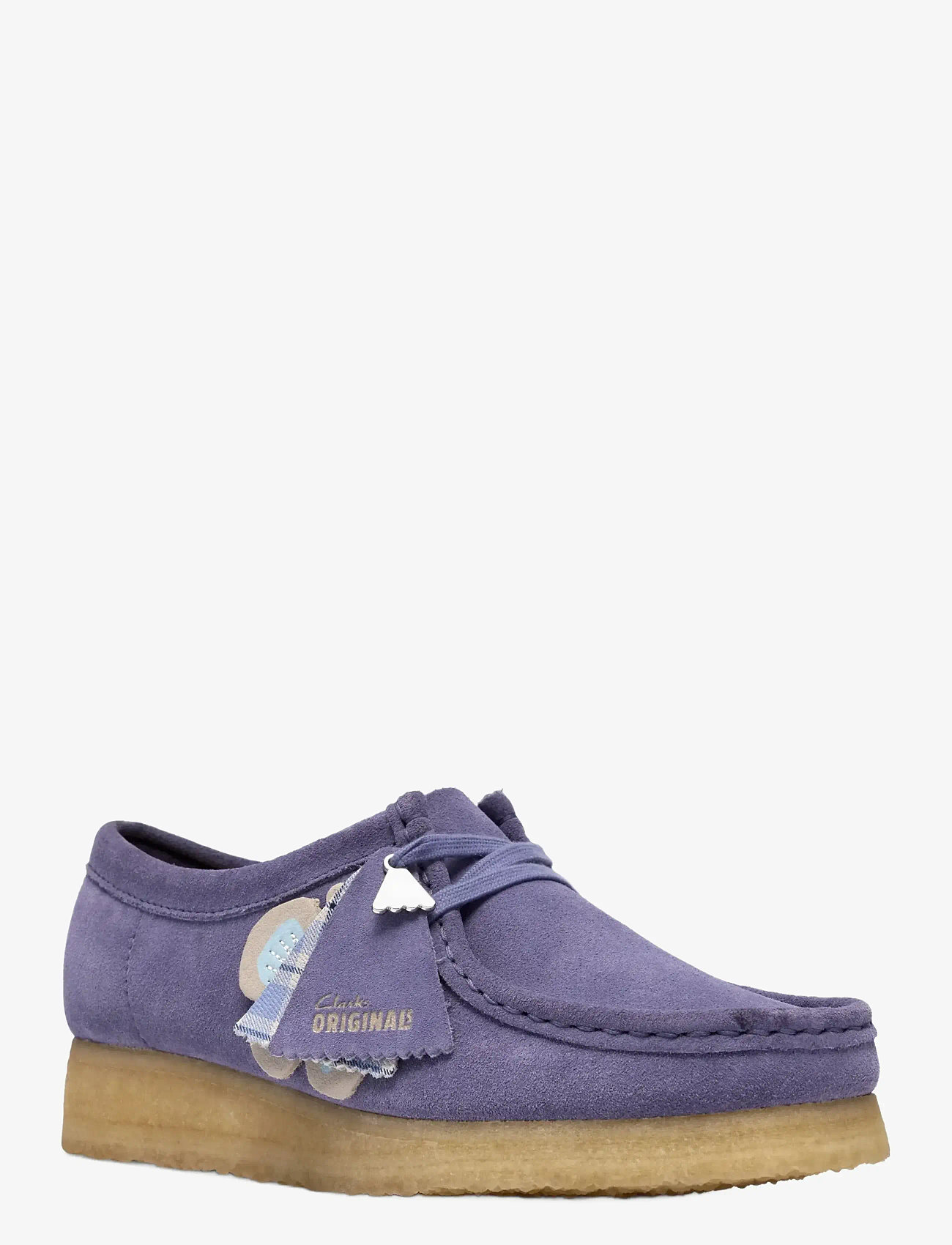 Clarks Originals - Wallabee. D - seglarskor - purple interest - 1